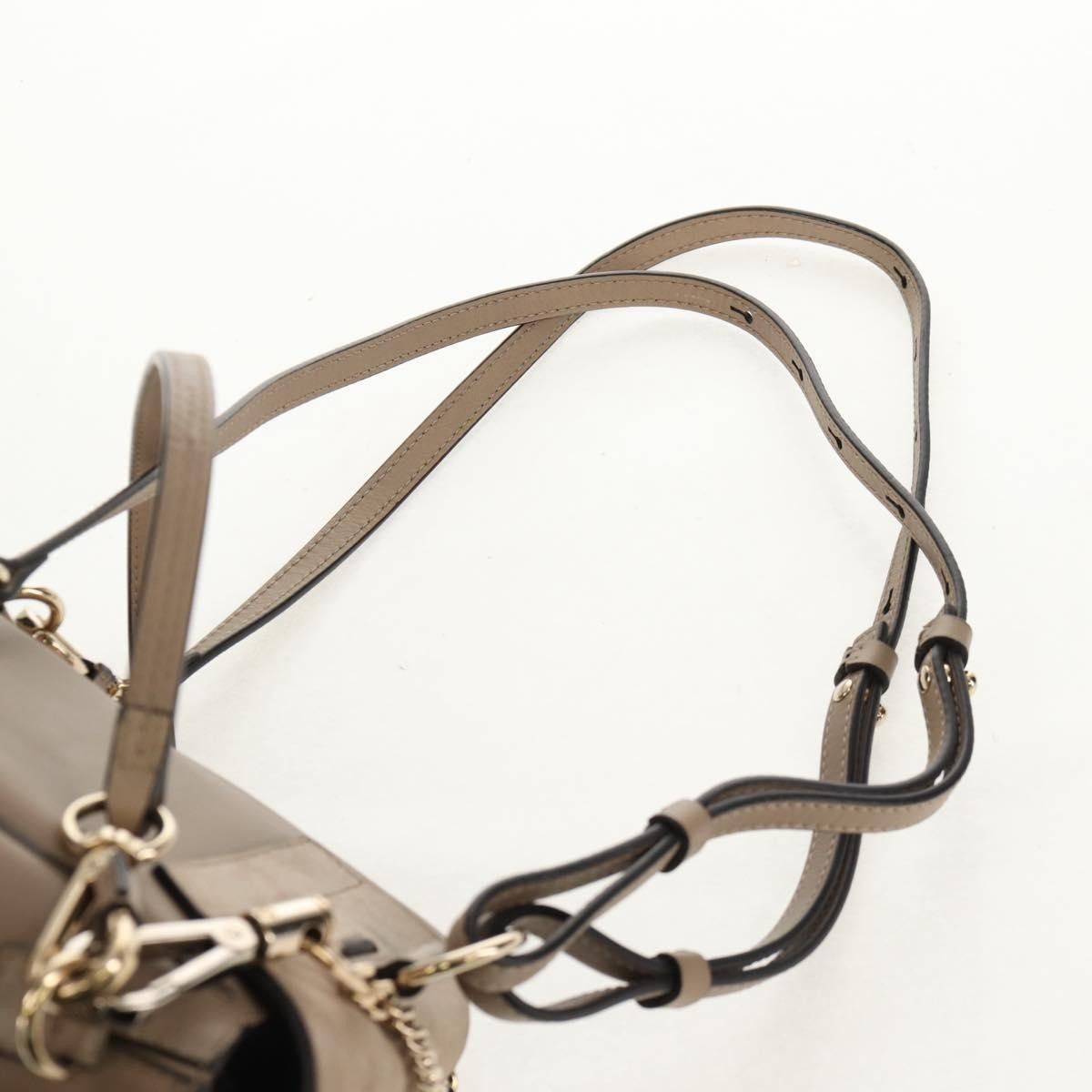 Chloe Chloe Faye Backpack Leather and Suede Size ONE SIZE - 8 Thumbnail
