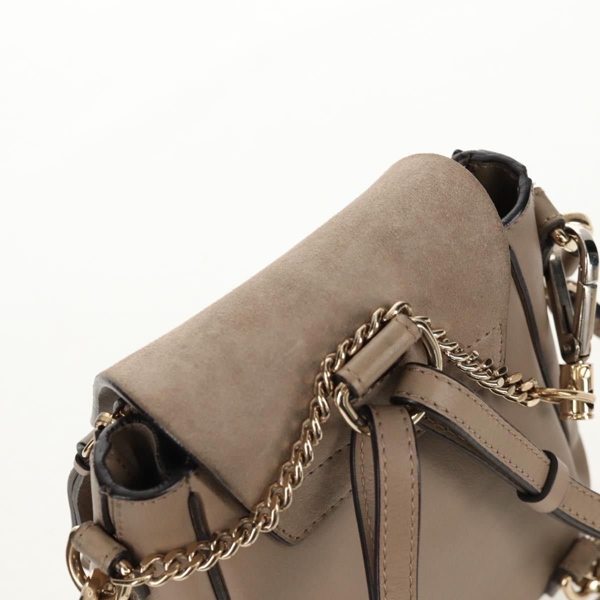 Chloe Chloe Faye Backpack Leather and Suede Size ONE SIZE - 15 Thumbnail