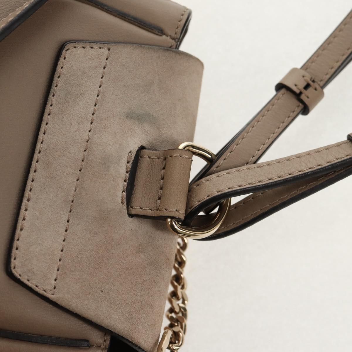 Chloe Chloe Faye Backpack Leather and Suede Size ONE SIZE - 16 Thumbnail