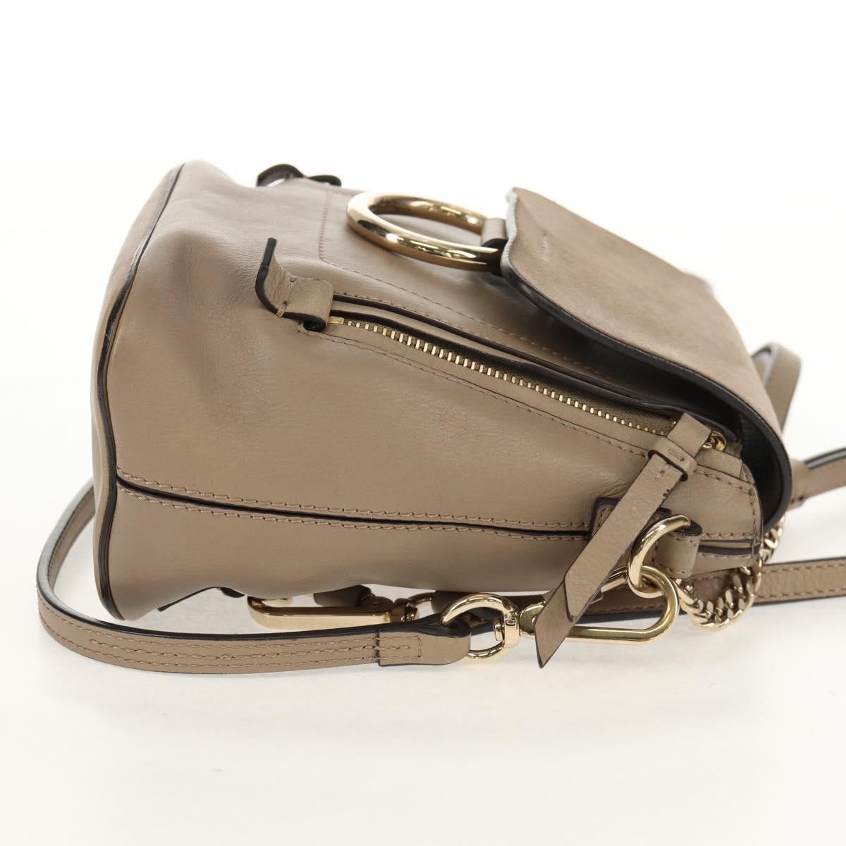 Chloe Chloe Faye Backpack Leather and Suede Size ONE SIZE - 4 Thumbnail