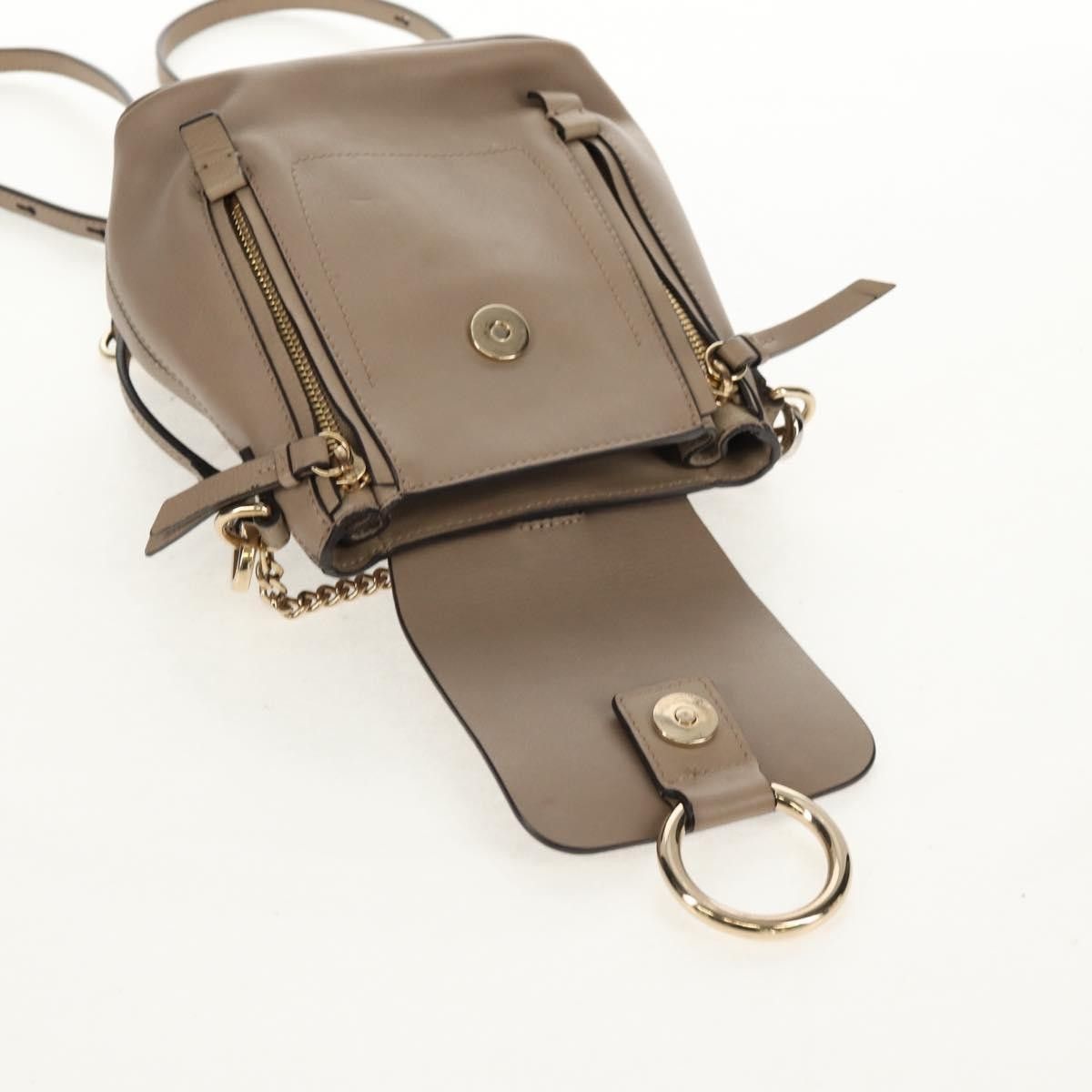 Chloe Chloe Faye Backpack Leather and Suede Size ONE SIZE - 21 Thumbnail