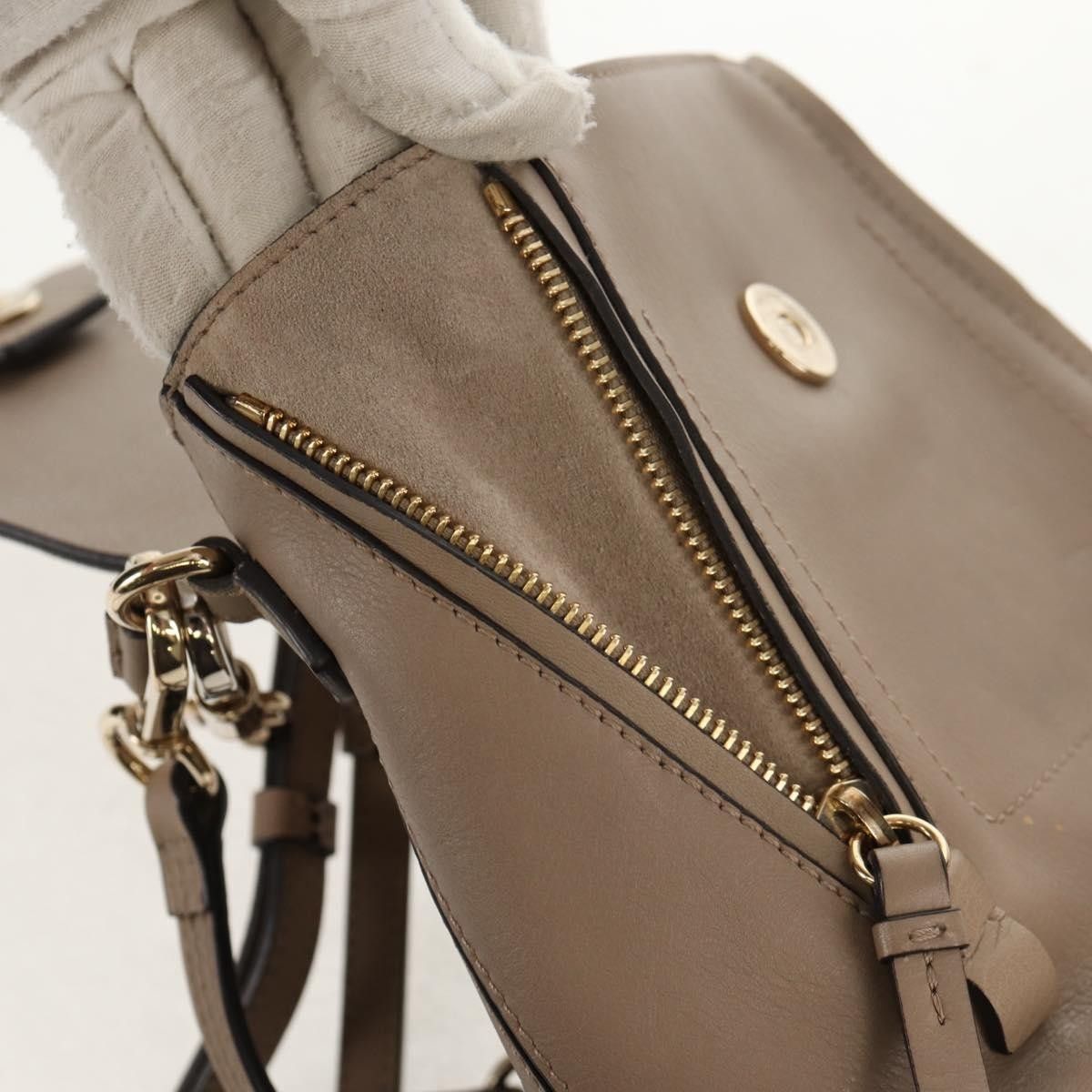 Chloe Chloe Faye Backpack Leather and Suede Size ONE SIZE - 22 Thumbnail