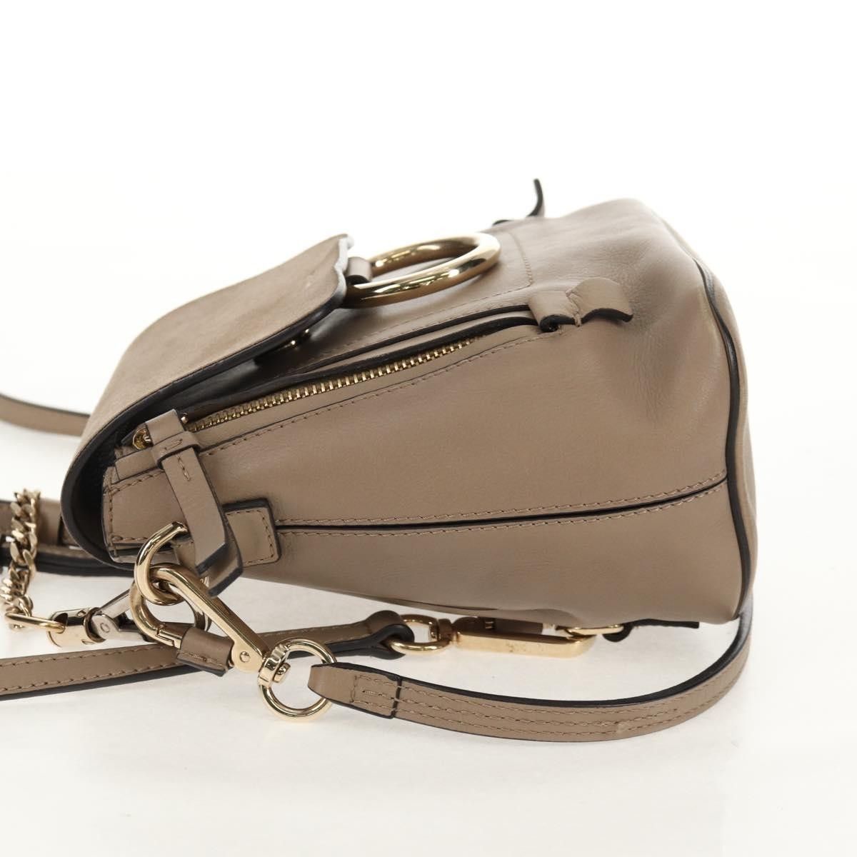 Chloe Chloe Faye Backpack Leather and Suede Size ONE SIZE - 3 Thumbnail