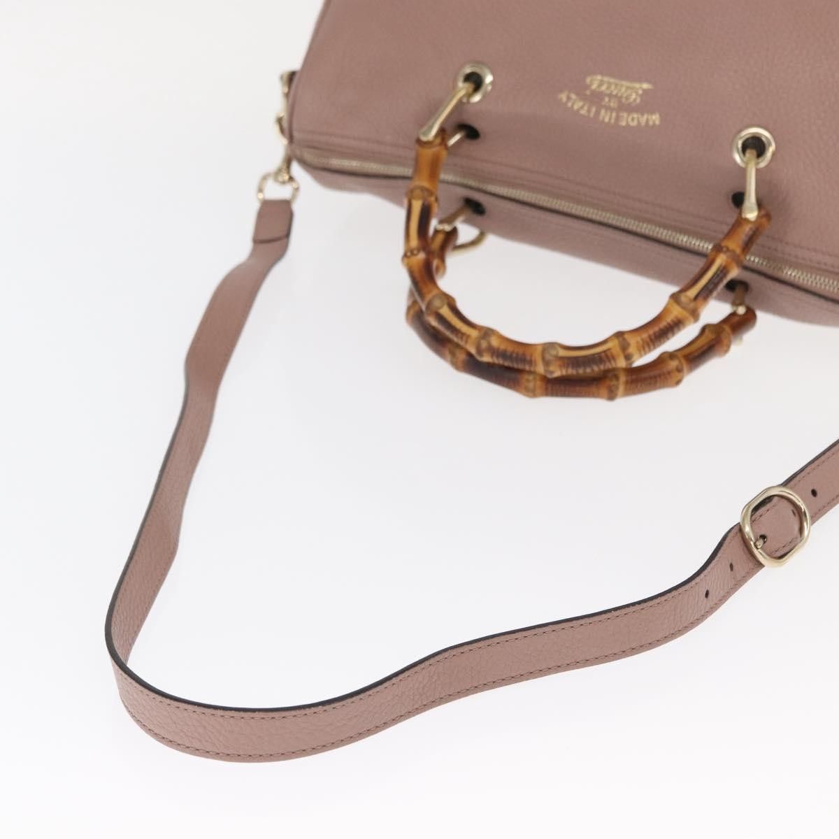 Gucci Gucci Bamboo Shopper Tote Leather Size ONE SIZE - 16 Thumbnail