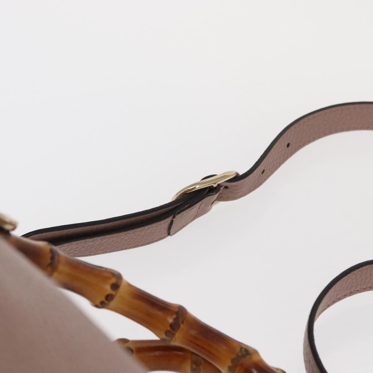 Gucci Gucci Bamboo Shopper Tote Leather Size ONE SIZE - 17 Thumbnail