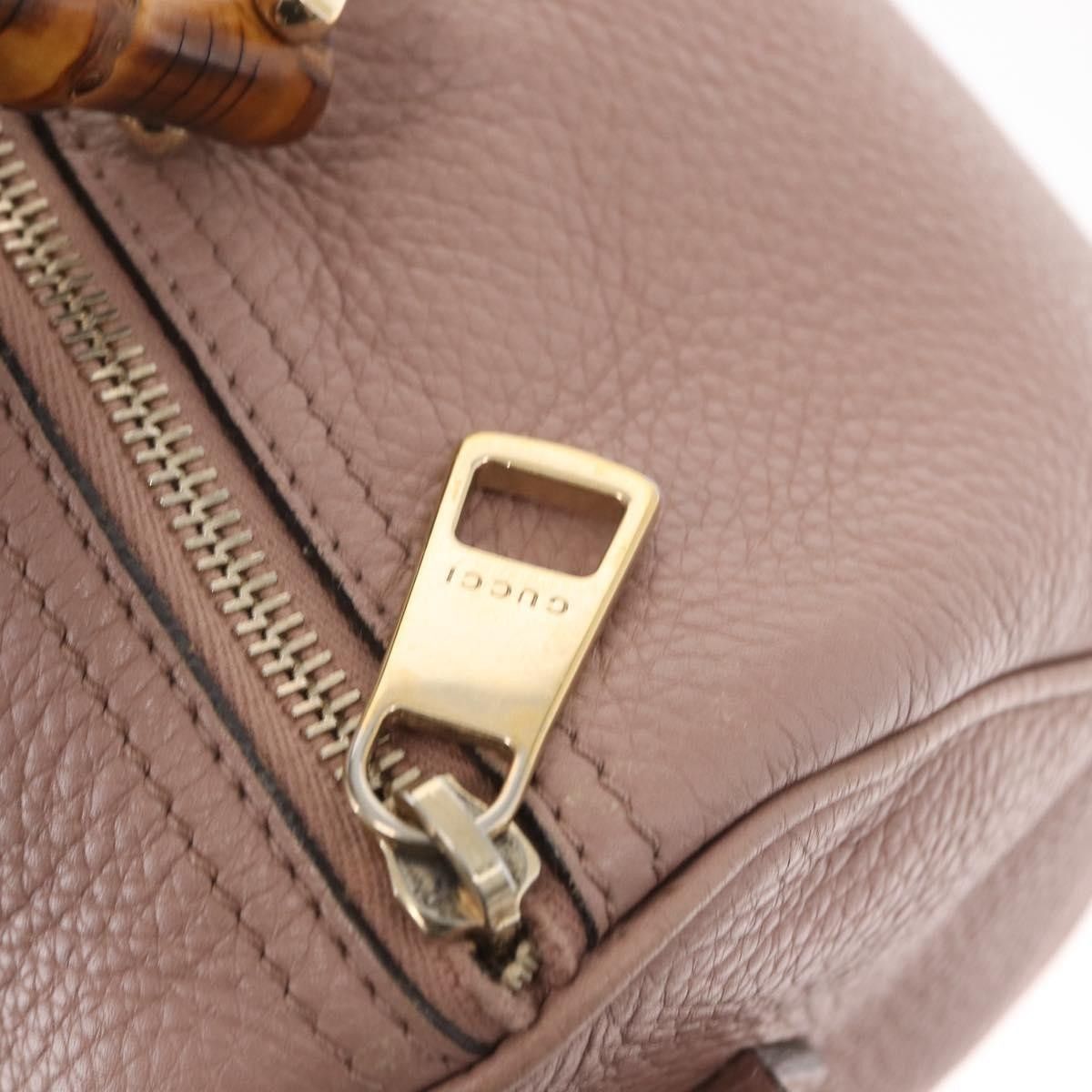 Gucci Gucci Bamboo Shopper Tote Leather Size ONE SIZE - 19 Thumbnail