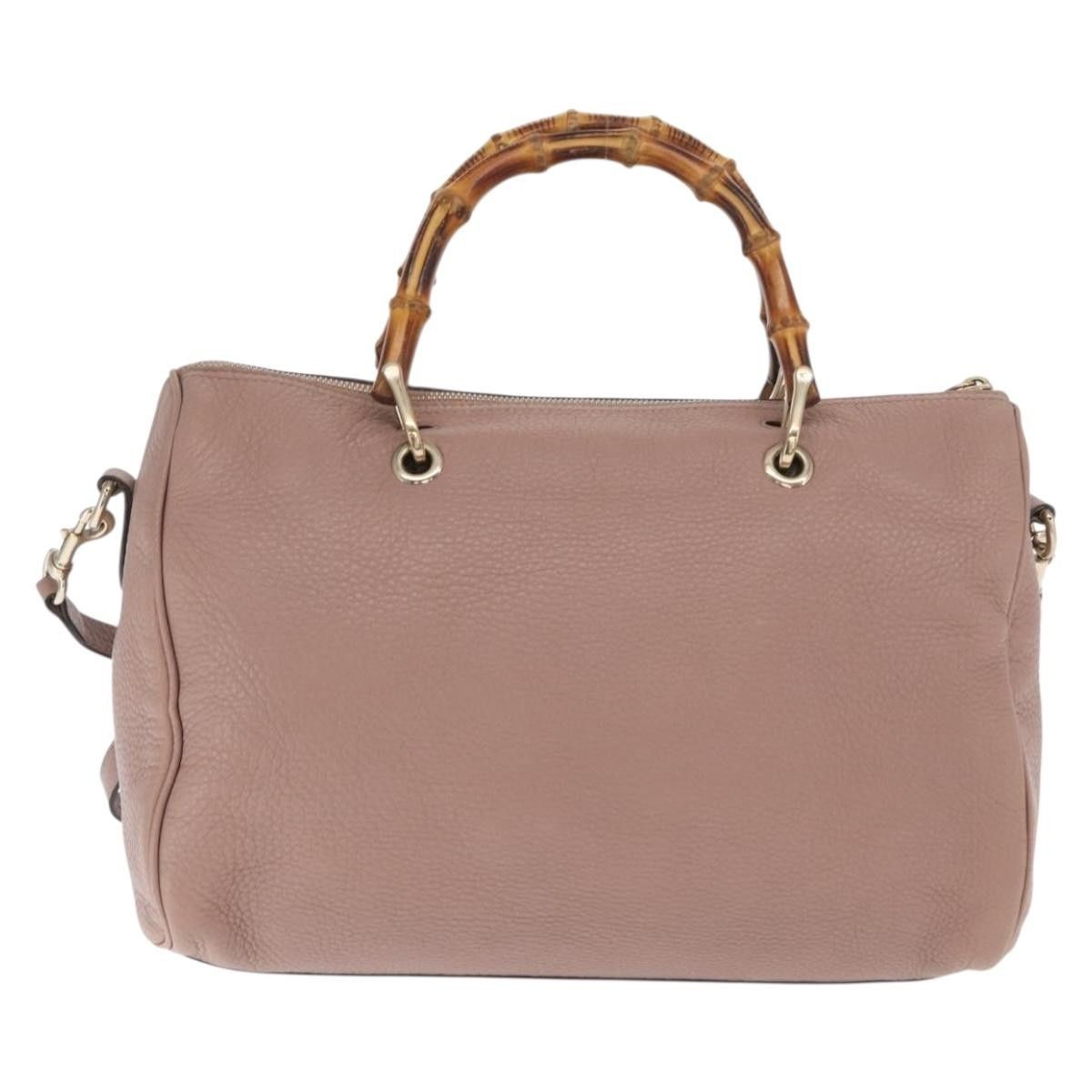 Gucci Gucci Bamboo Shopper Tote Leather Size ONE SIZE - 2 Thumbnail