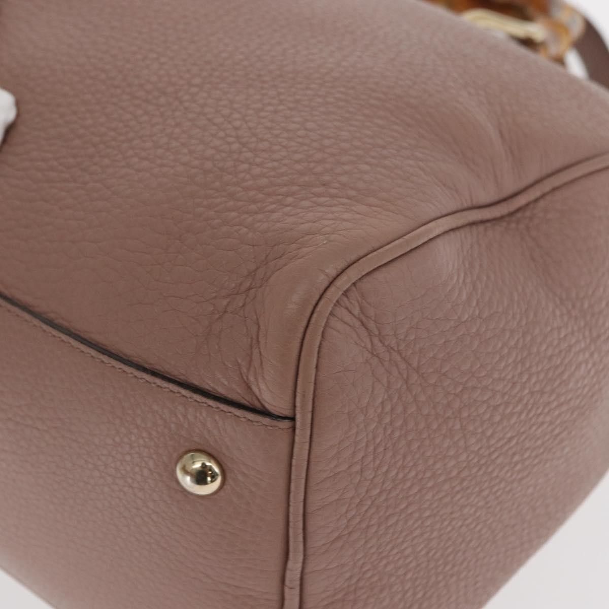 Gucci Gucci Bamboo Shopper Tote Leather Size ONE SIZE - 12 Thumbnail