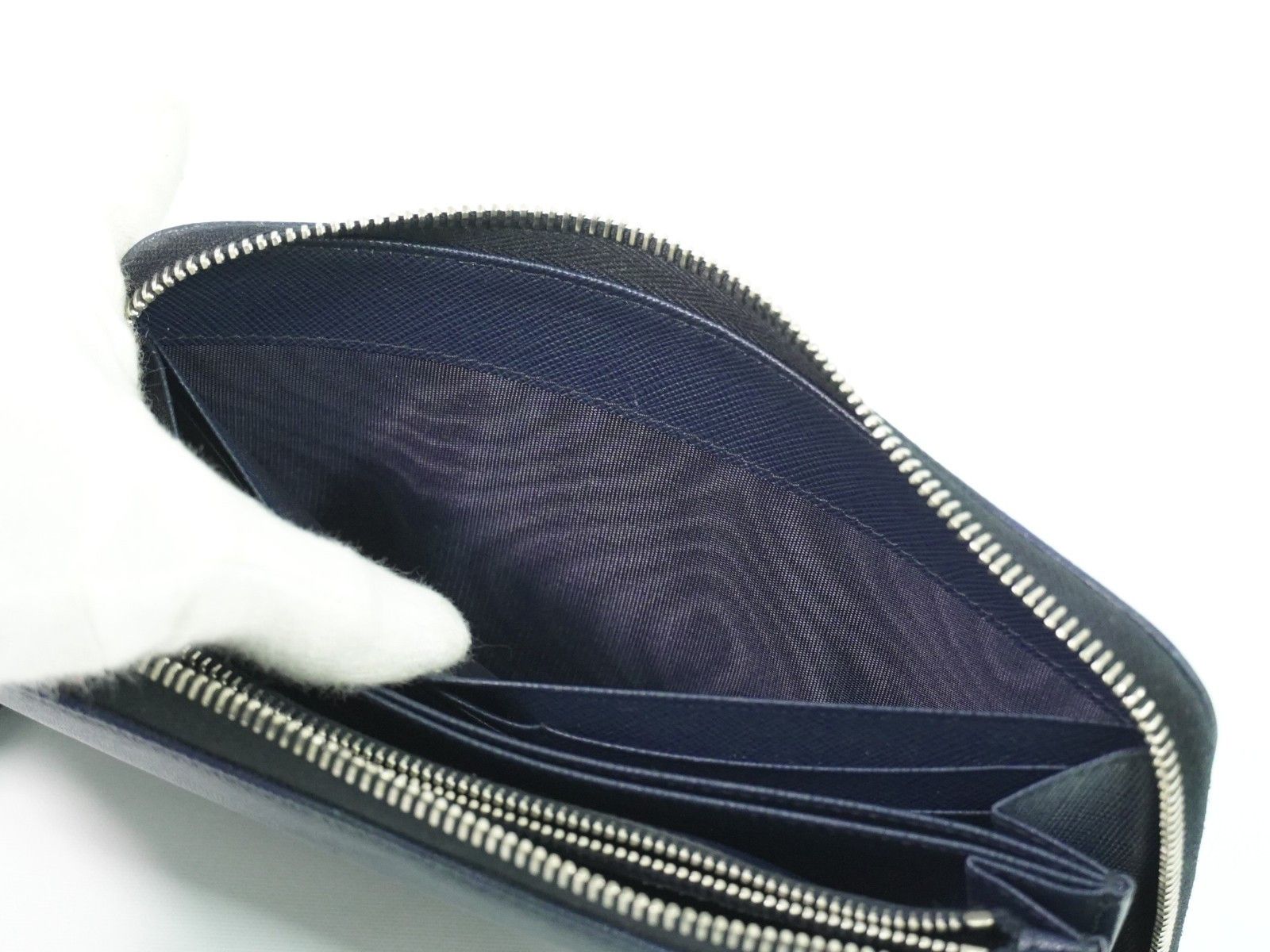 Prada Prada Saffiano Wallet Leather Size ONE SIZE - 15 Thumbnail