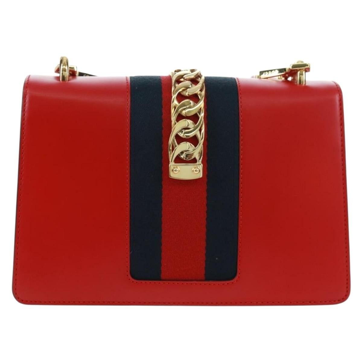 Gucci Gucci Sylvie Shoulder Bag Leather Size ONE SIZE - 2 Thumbnail