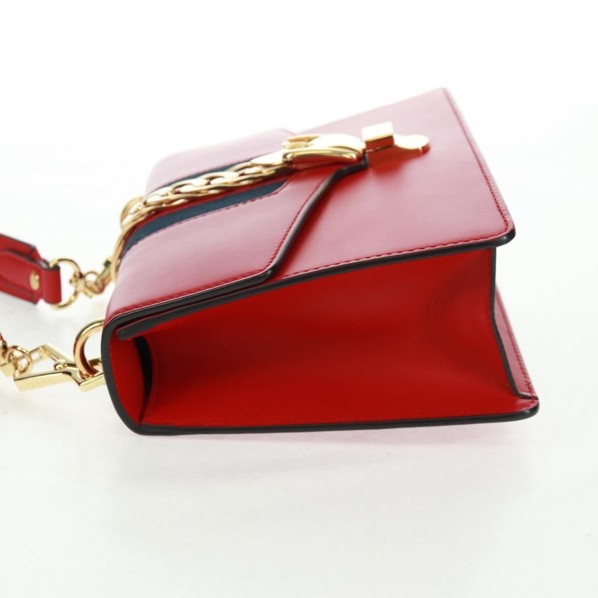 Gucci Gucci Sylvie Shoulder Bag Leather Size ONE SIZE - 3 Thumbnail
