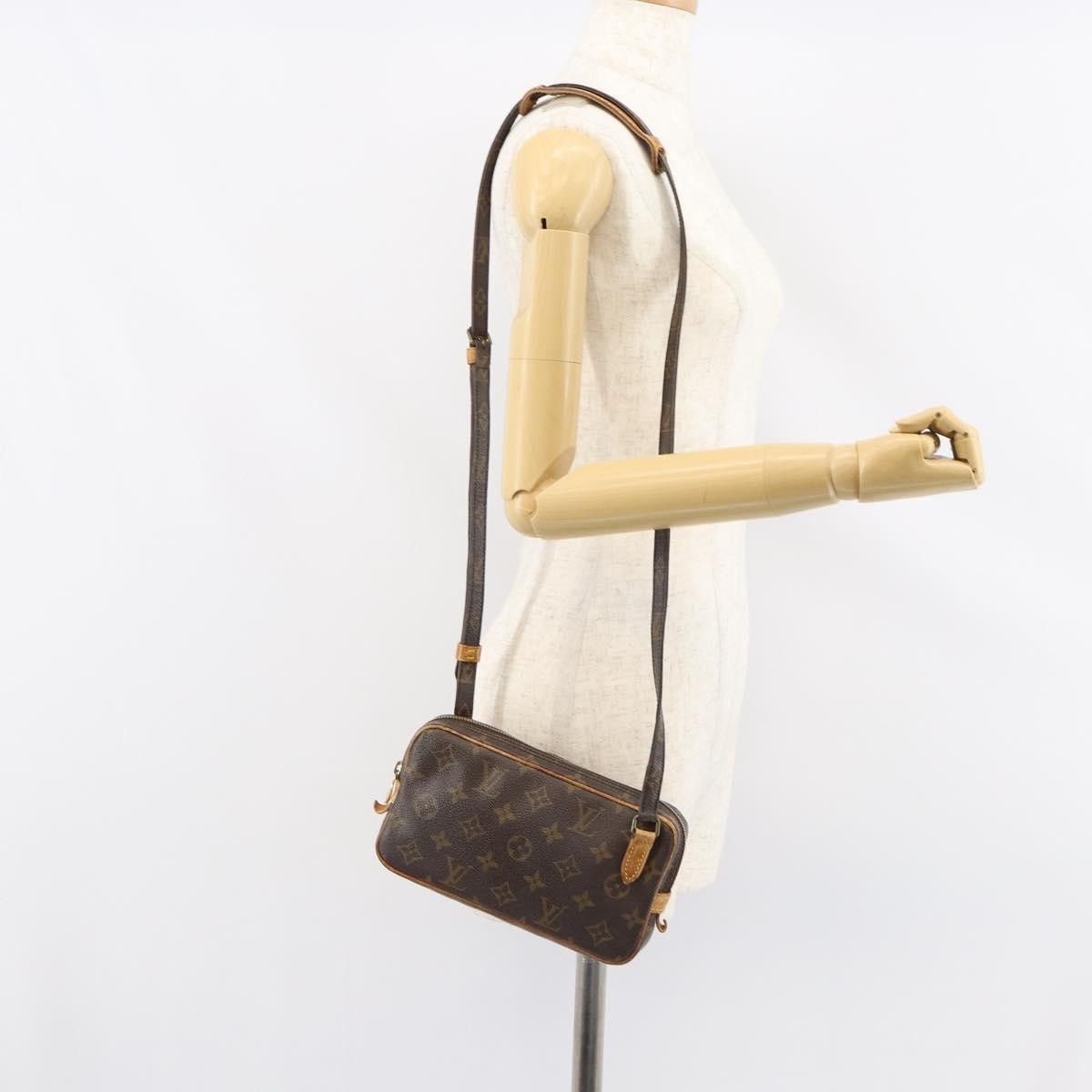 Louis Vuitton Louis Vuitton Pochette Marly Bandouliere Monogram Canvas Size ONE SIZE - 14 Thumbnail