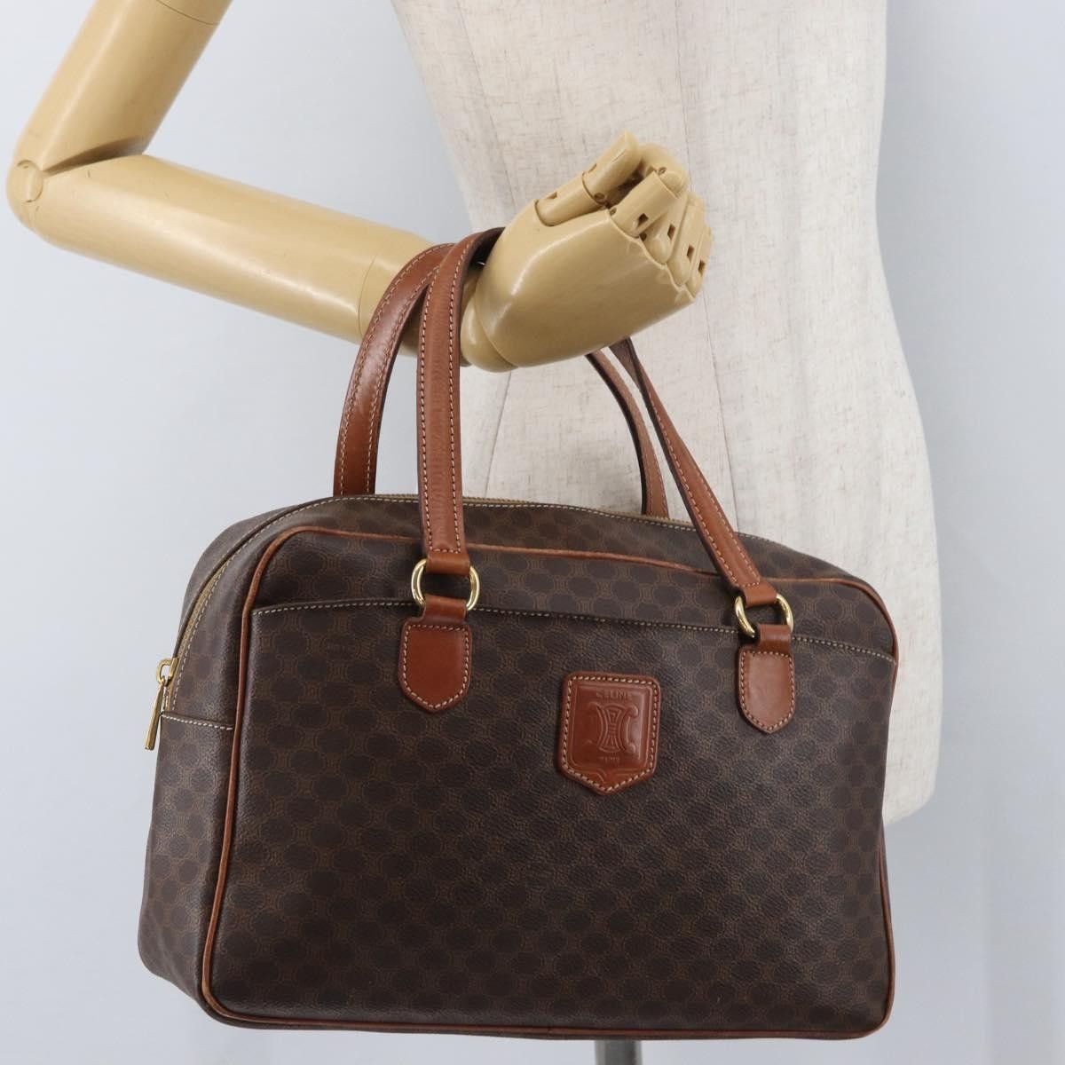 Celine Celine Vintage Macadam Canvas and Leather Size ONE SIZE - 14 Thumbnail