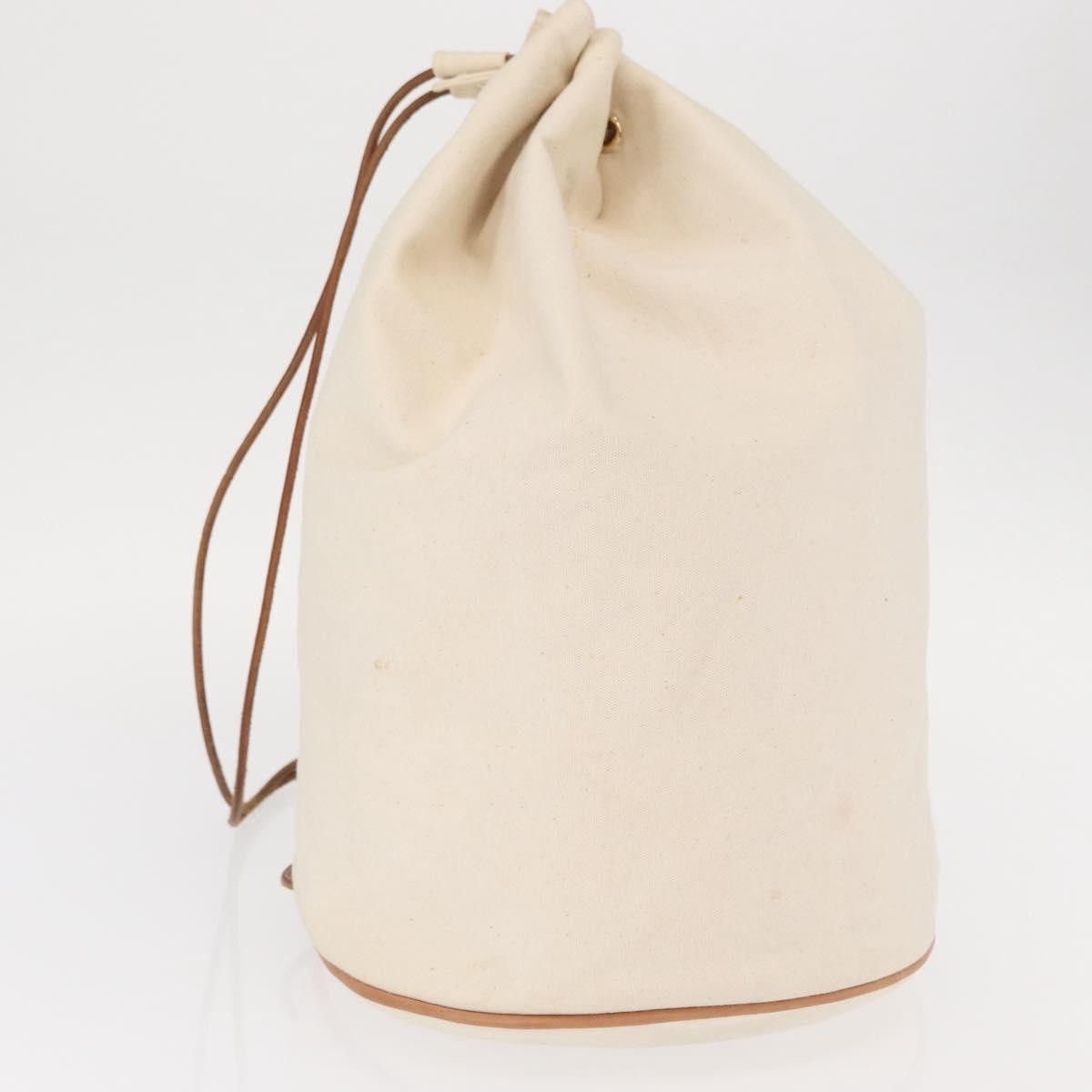 Hermes Hermes Polochon Mimile Drawstring Backpal Canvas Size ONE SIZE - 4 Thumbnail