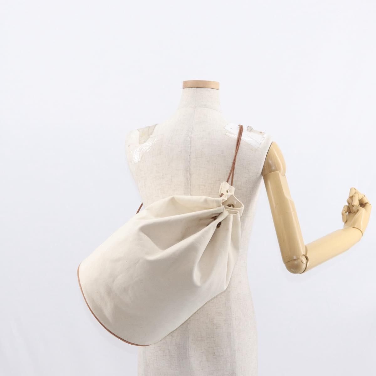 Hermes Hermes Polochon Mimile Drawstring Backpal Canvas Size ONE SIZE - 12 Thumbnail