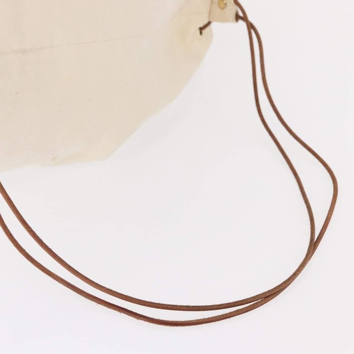 Hermes Hermes Polochon Mimile Drawstring Backpal Canvas Size ONE SIZE - 7 Thumbnail