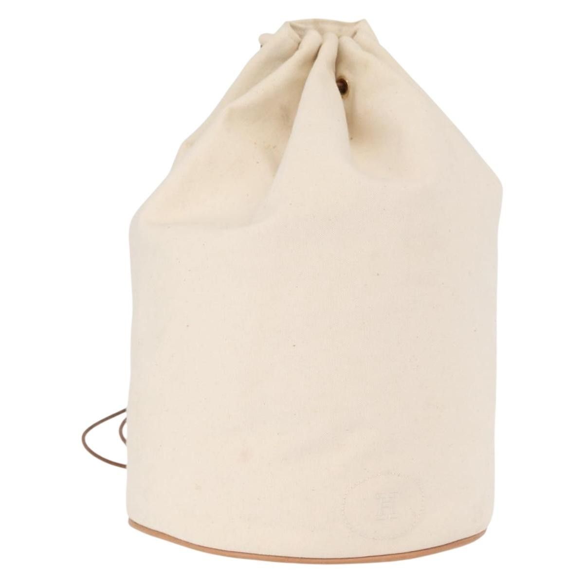 Hermes Hermes Polochon Mimile Drawstring Backpal Canvas Size ONE SIZE - 20 Thumbnail