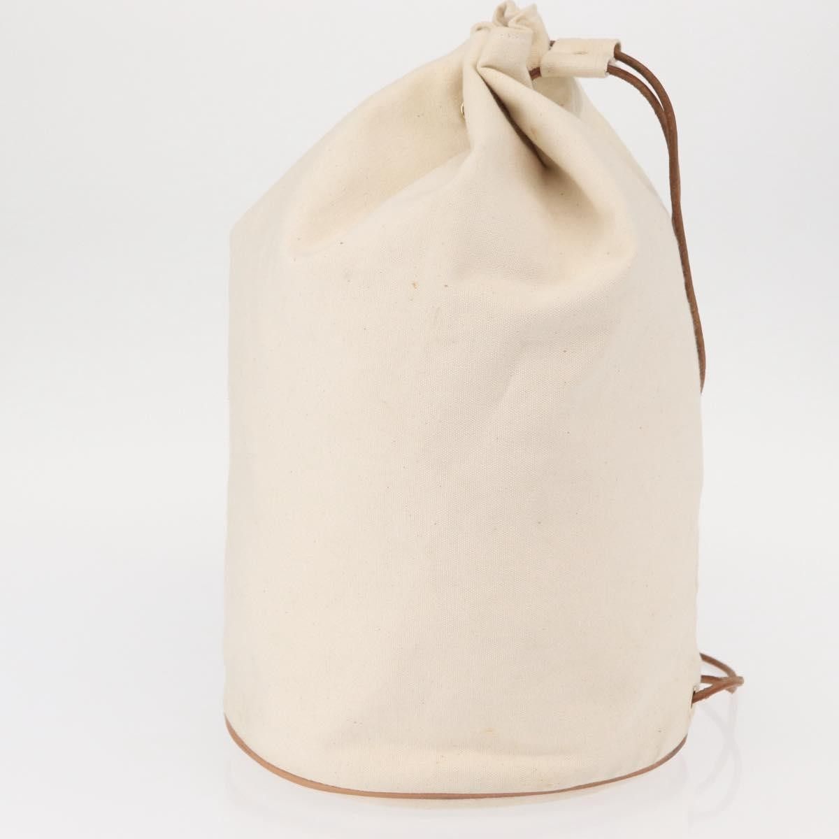 Hermes Hermes Polochon Mimile Drawstring Backpal Canvas Size ONE SIZE - 3 Thumbnail
