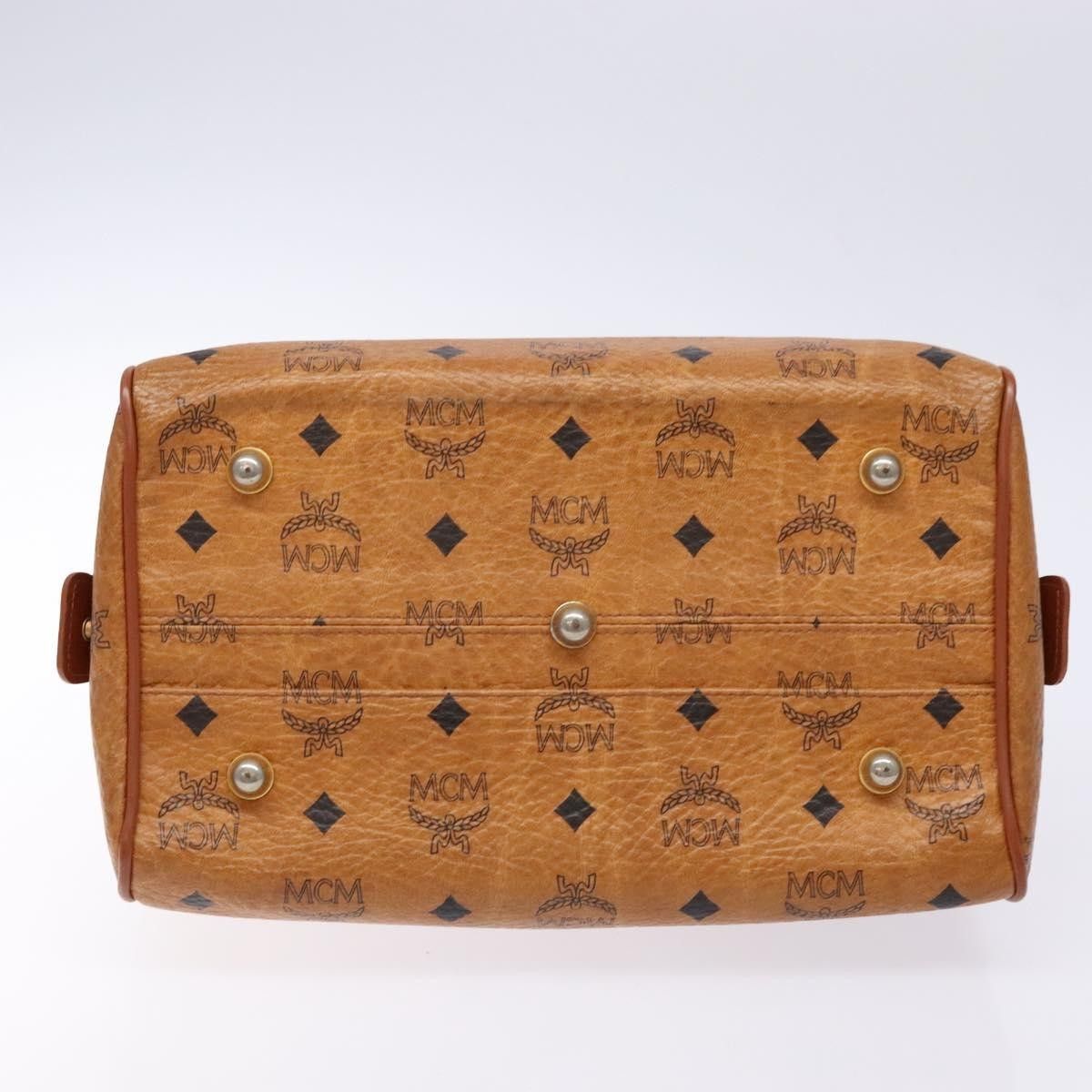 MCM MCM Visetos logogramme Handbag Canvas and Leather Size ONE SIZE - 15 Thumbnail