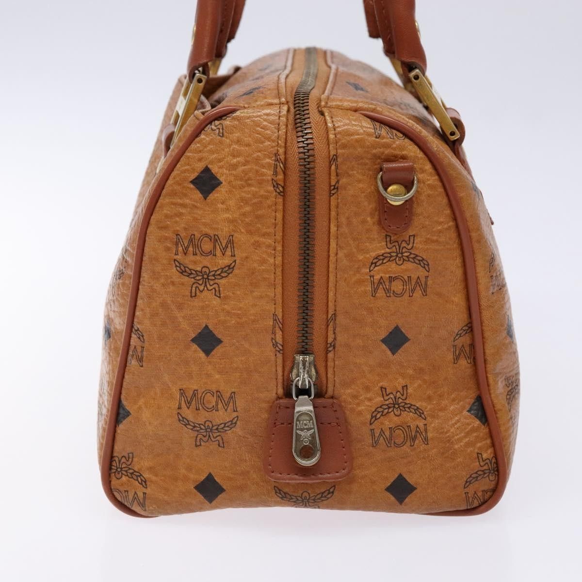 MCM MCM Visetos logogramme Handbag Canvas and Leather Size ONE SIZE - 3 Thumbnail