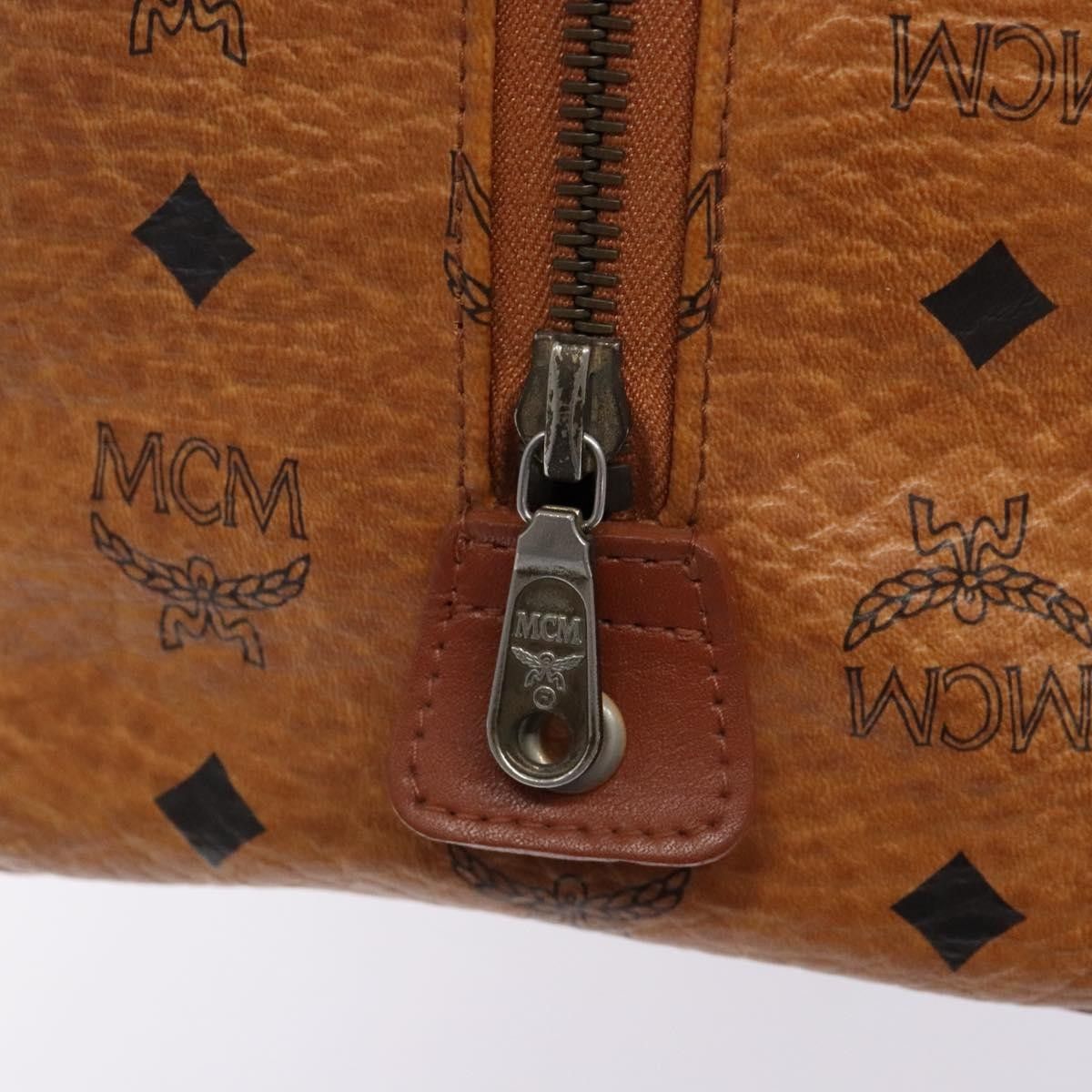 MCM MCM Visetos logogramme Handbag Canvas and Leather Size ONE SIZE - 13 Thumbnail