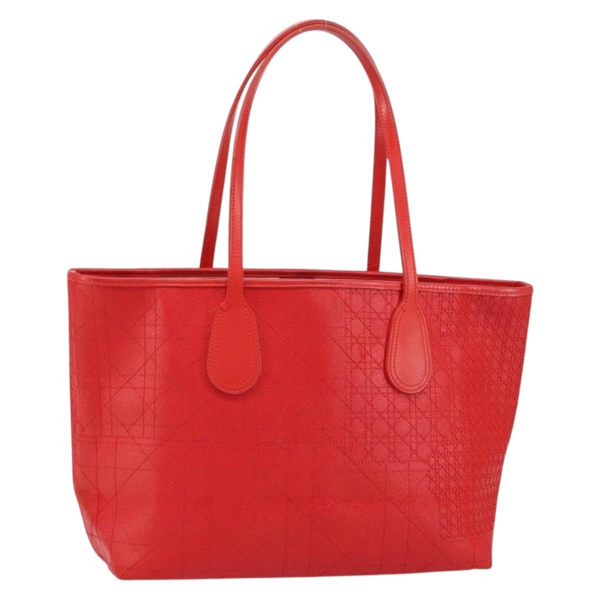 Dior Christian Dior Panarea Tote Printed Cannage Quilt Canvas Size ONE SIZE - 19 Thumbnail