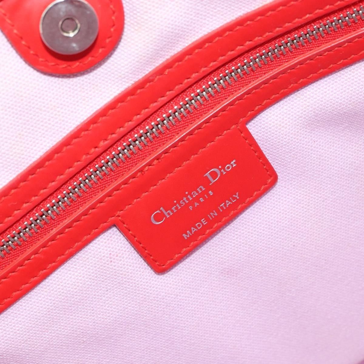 Dior Christian Dior Panarea Tote Printed Cannage Quilt Canvas Size ONE SIZE - 6 Thumbnail