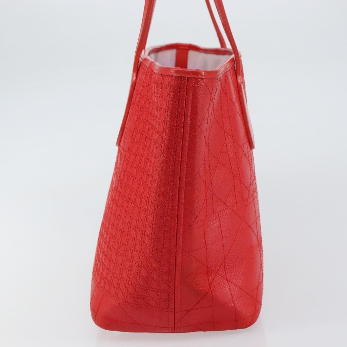 Dior Christian Dior Panarea Tote Printed Cannage Quilt Canvas Size ONE SIZE - 3 Thumbnail