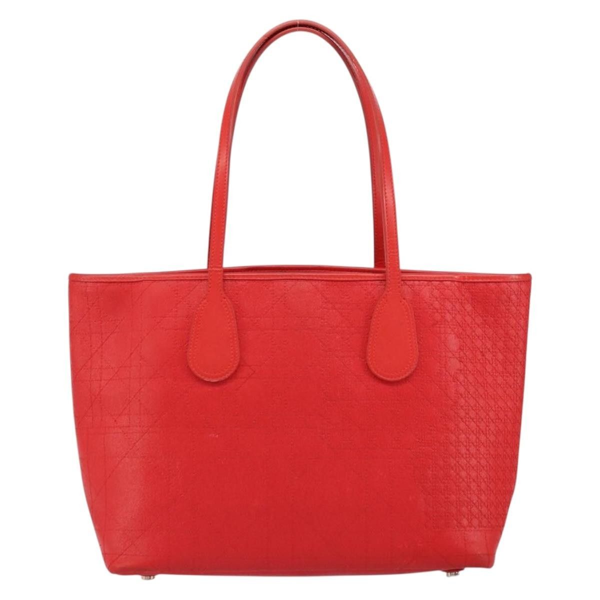 Dior Christian Dior Panarea Tote Printed Cannage Quilt Canvas Size ONE SIZE - 2 Thumbnail