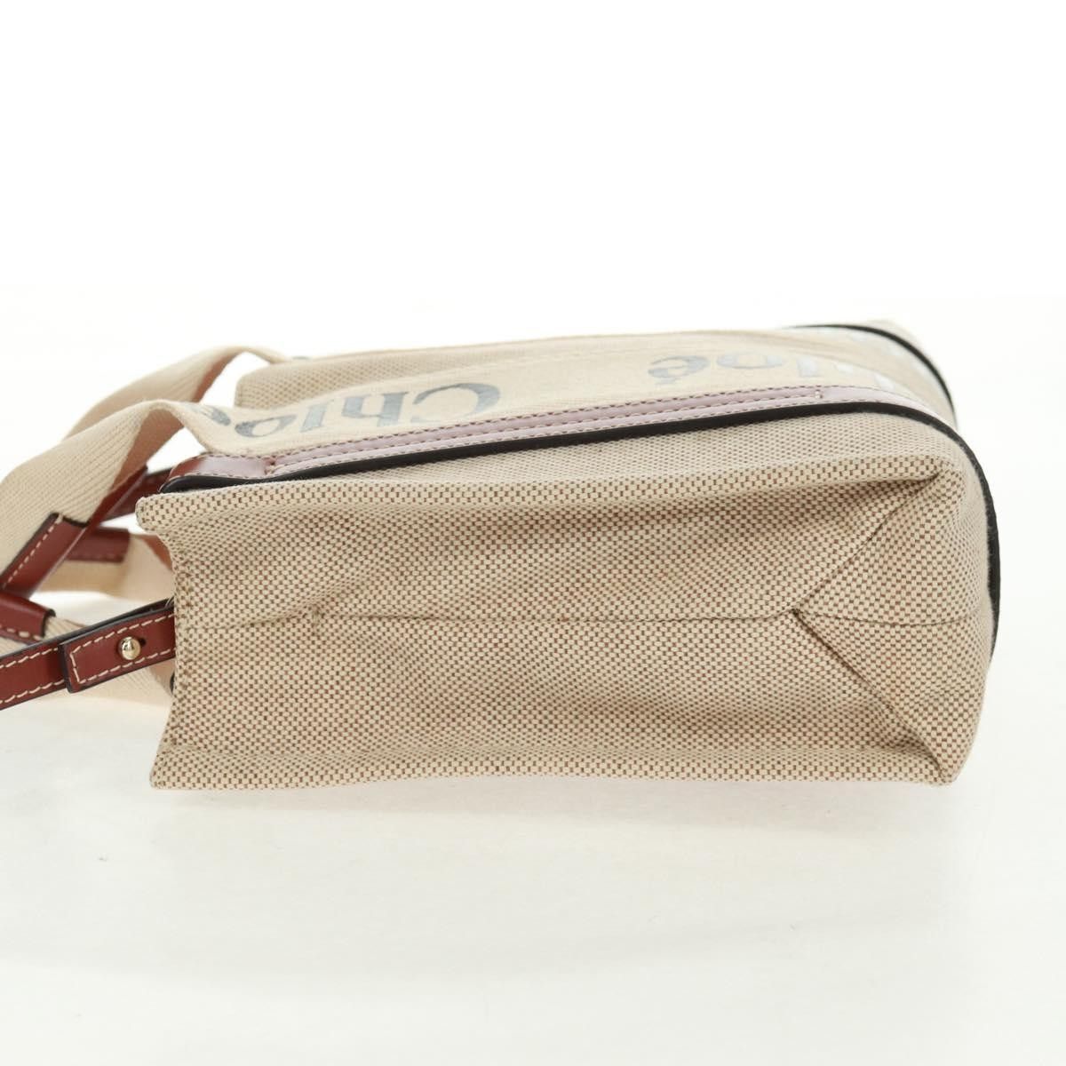 Chloe Chloe Woody Convertible Tote Canvas with Leather Size ONE SIZE - 3 Thumbnail