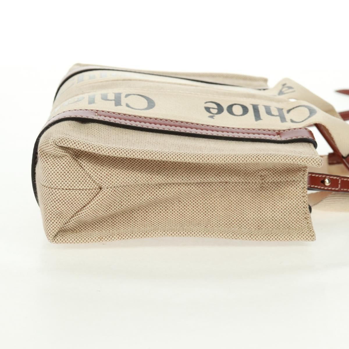 Chloe Chloe Woody Convertible Tote Canvas with Leather Size ONE SIZE - 4 Thumbnail