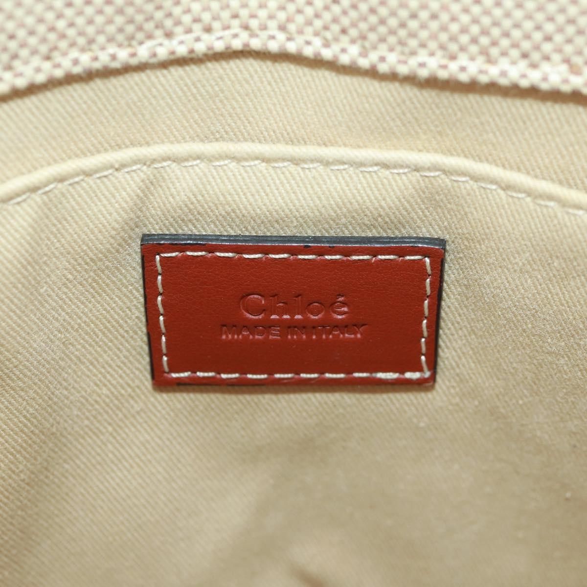 Chloe Chloe Woody Convertible Tote Canvas with Leather Size ONE SIZE - 6 Thumbnail
