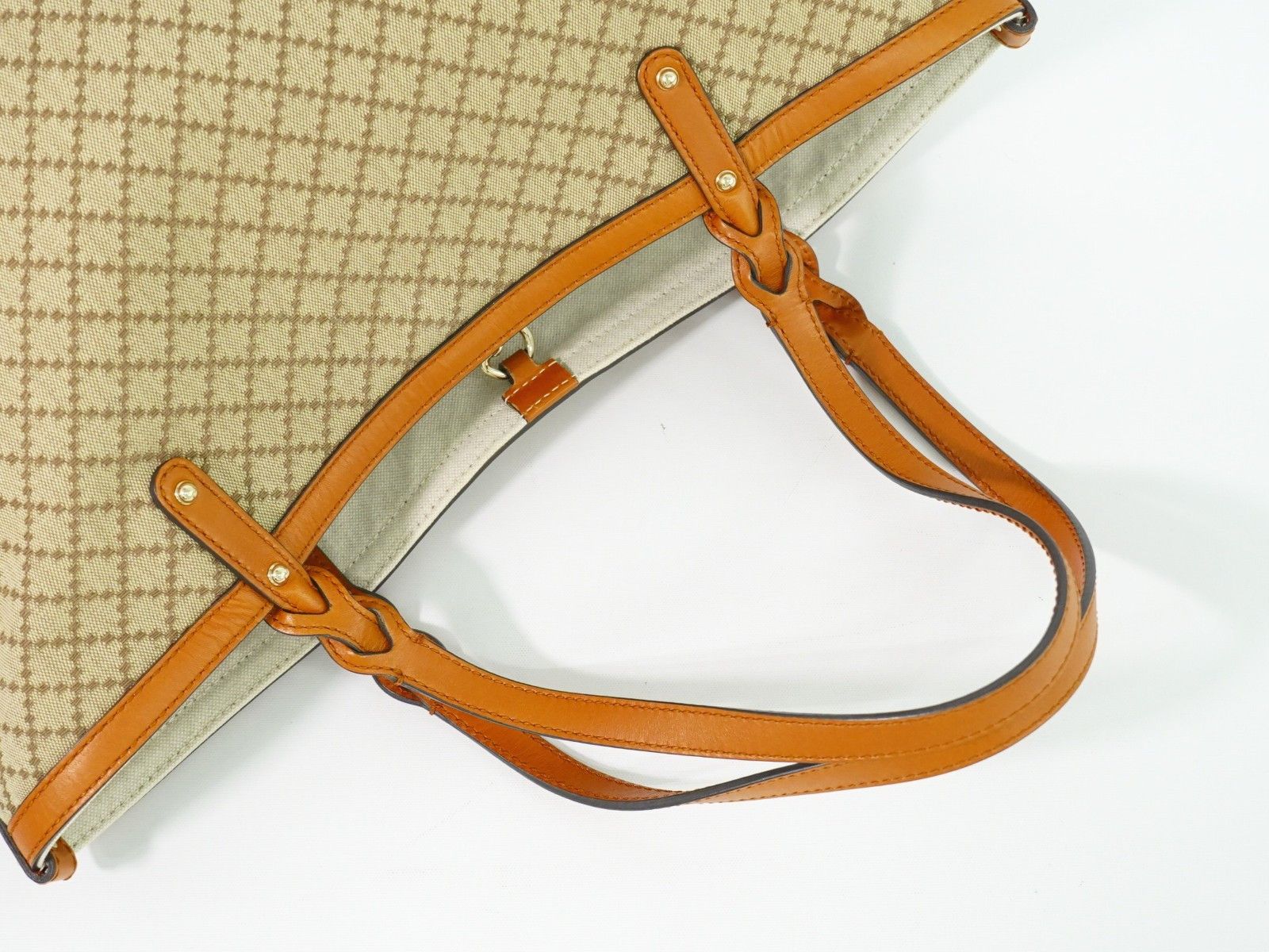 Gucci Gucci Craft Tote Diamante Canvas with Leather Size ONE SIZE - 6 Thumbnail