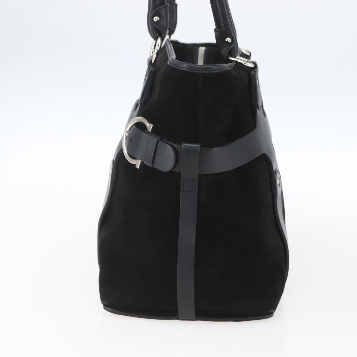 Salvatore Ferragamo Salvatore Ferragamo Gancini Suede Size ONE SIZE - 4 Thumbnail