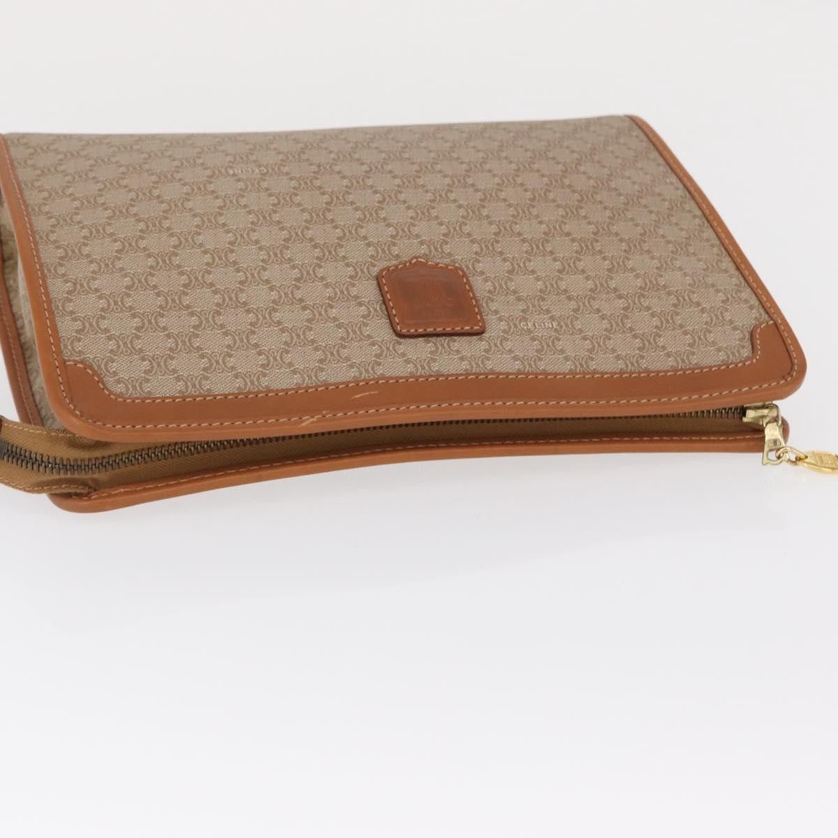 Celine Celine Macadam Pochette Canvas and Leather Size ONE SIZE - 15 Thumbnail