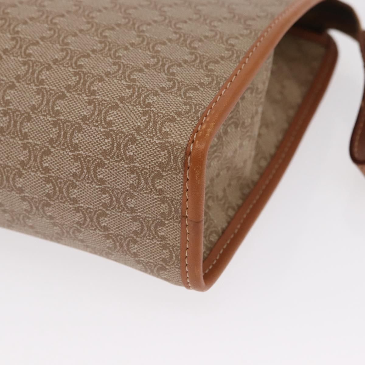 Celine Celine Macadam Pochette Canvas and Leather Size ONE SIZE - 10 Thumbnail