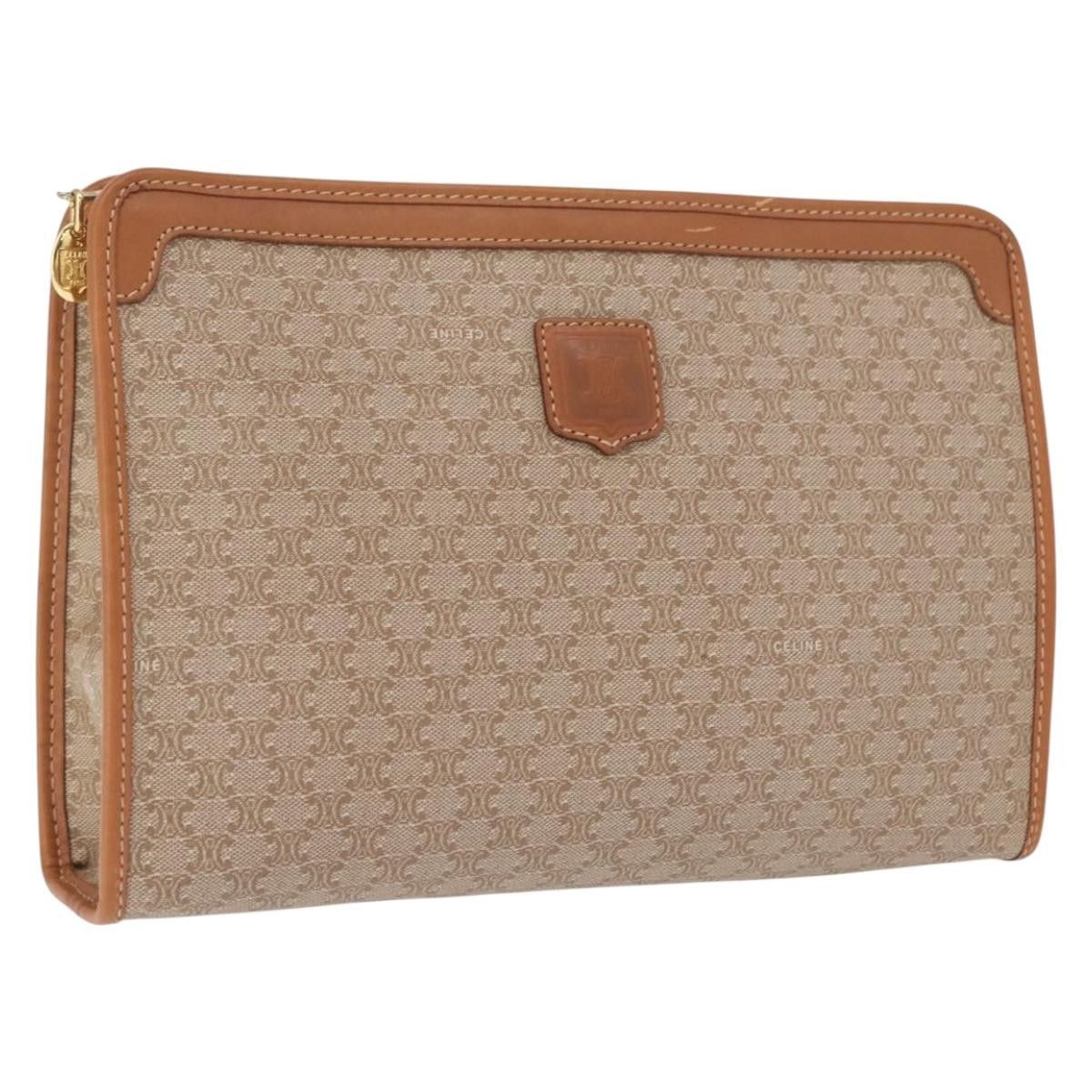 Celine Celine Macadam Pochette Canvas and Leather Size ONE SIZE - 13 Thumbnail