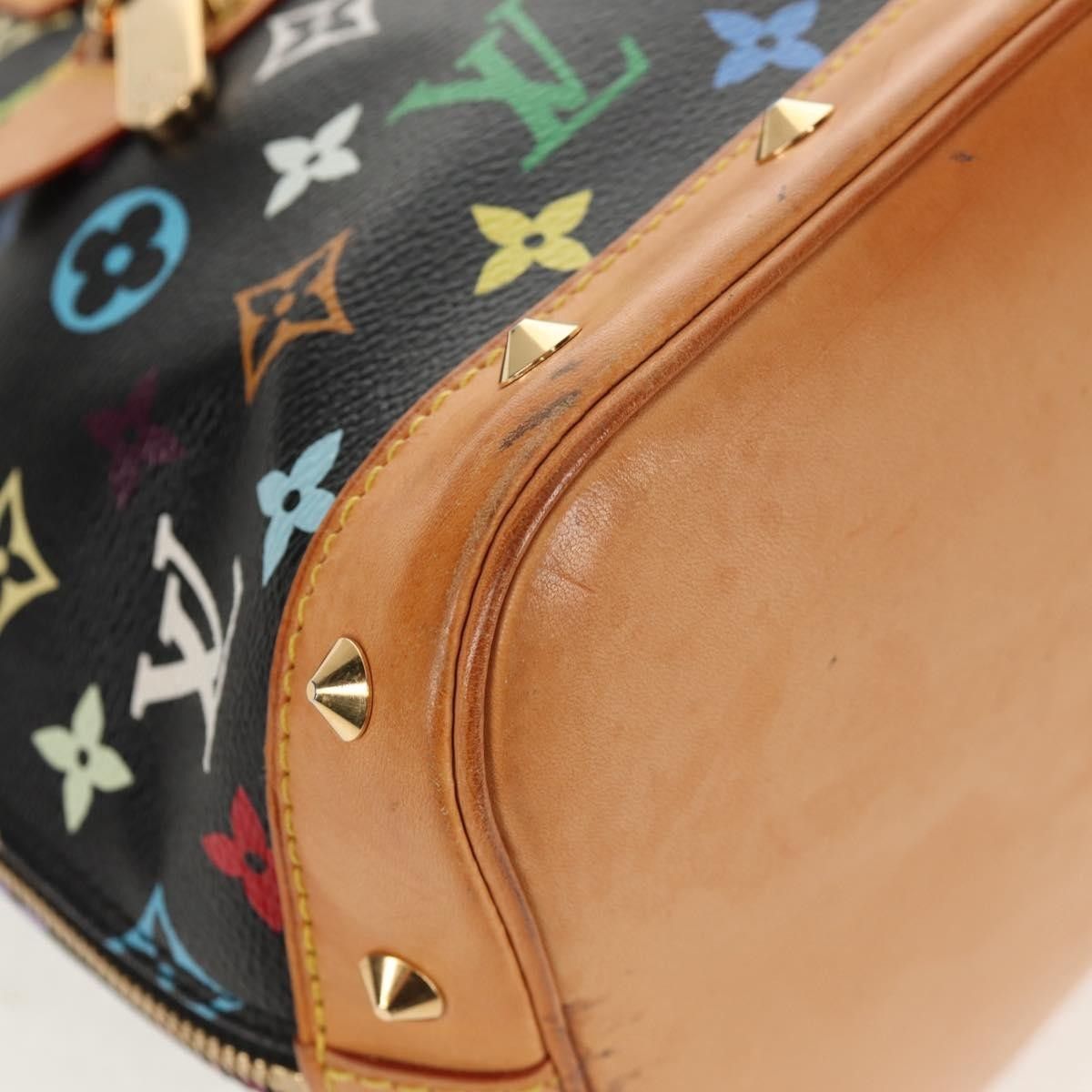 Louis Vuitton Louis Vuitton Alma Handbag Monogram Multicolor Size ONE SIZE - 8 Thumbnail