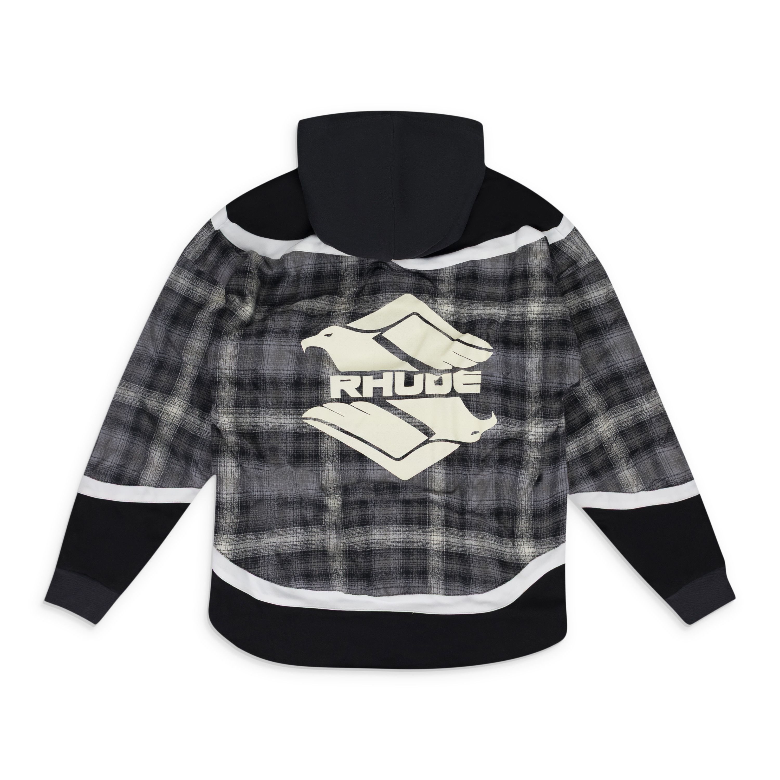 Rhude Hockey Zip Up Hoodie SIZE S Size US S / EU 44-46 / 1 - 2 Thumbnail