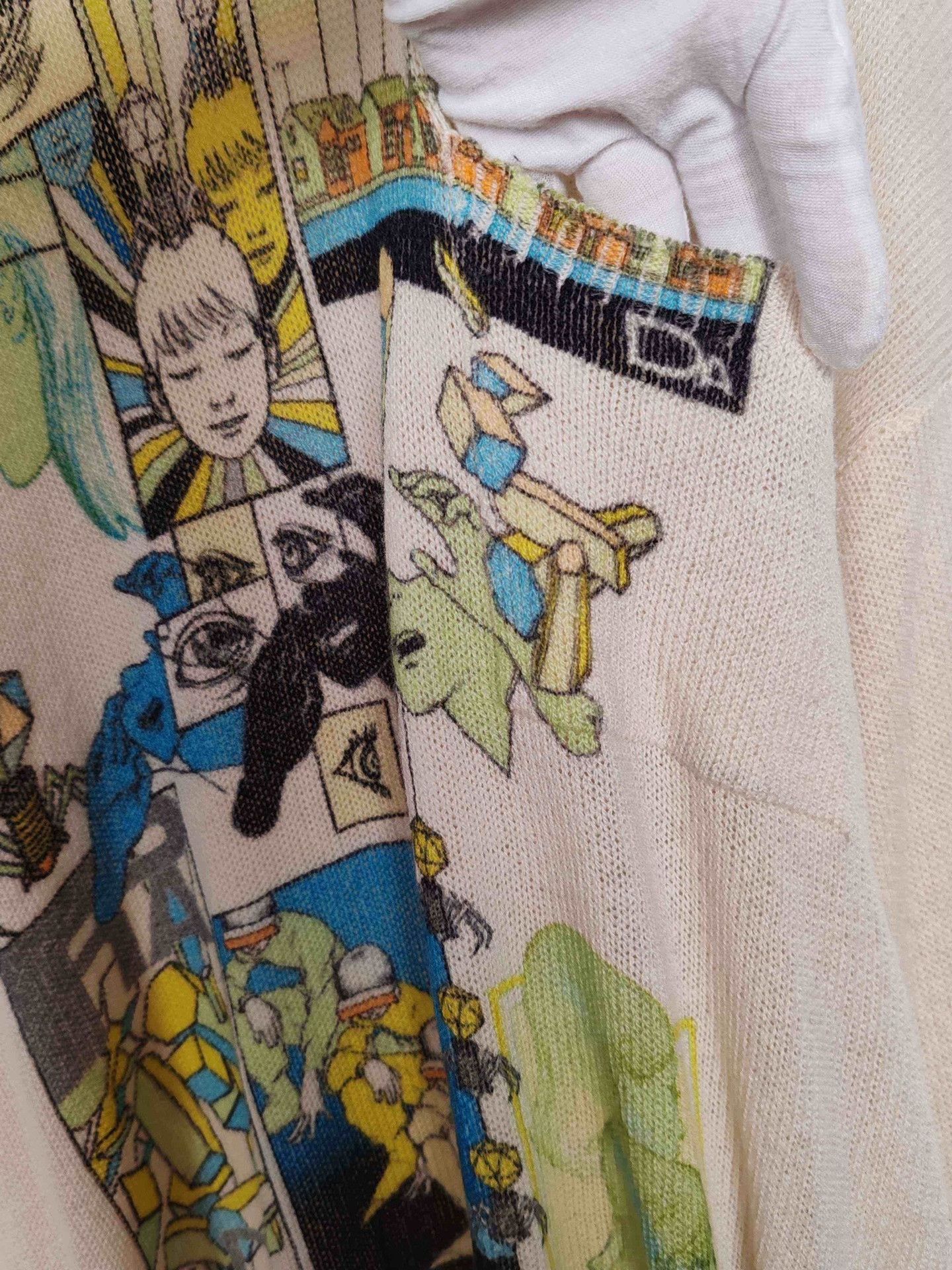 Prada Prada Comic Print Knit Sweater Size M Size US M / EU 48-50 / 2 - 4 Thumbnail