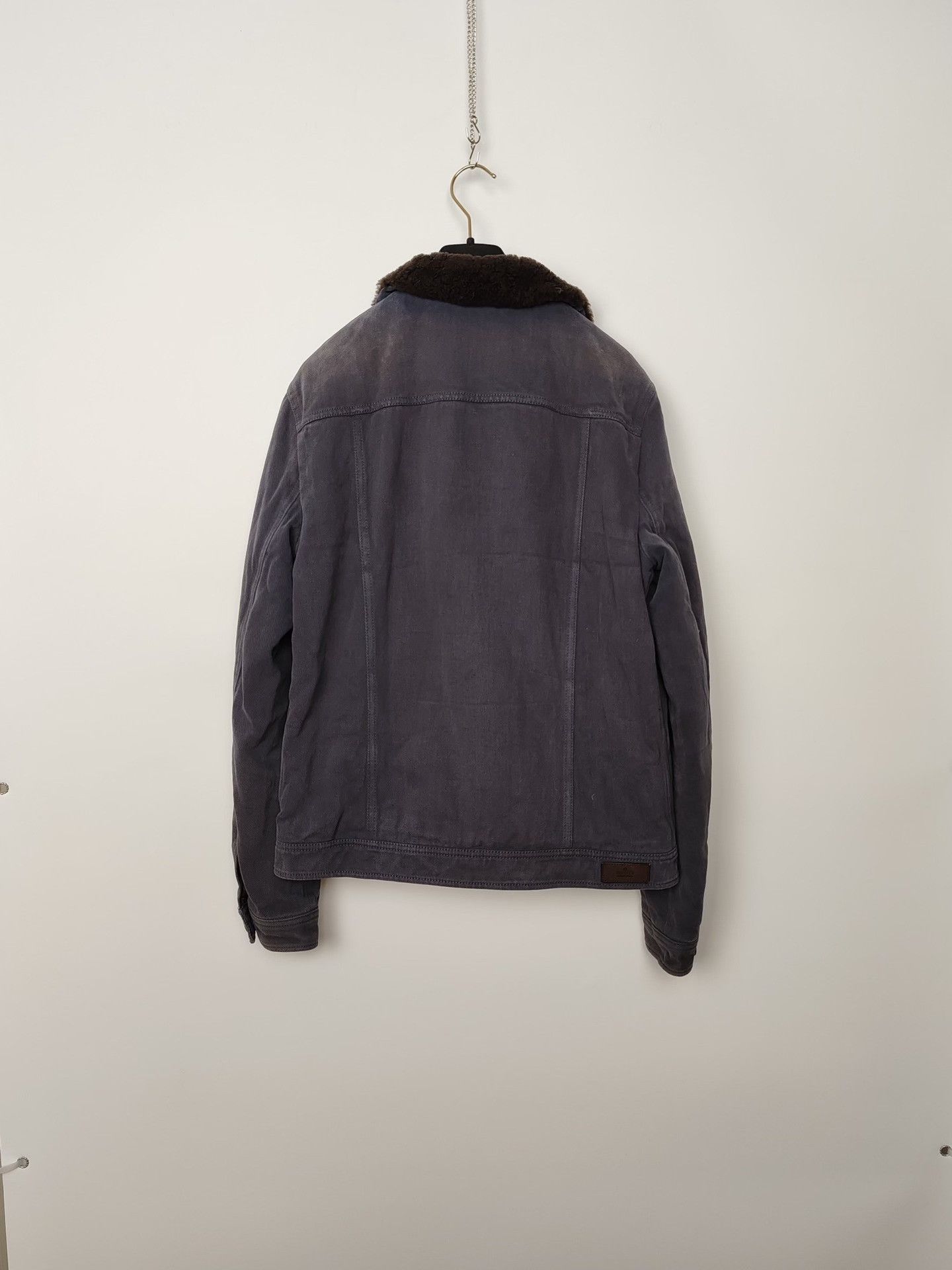 Gucci Gucci Shearling Collar Denim Jacket Size M Size US M / EU 48-50 / 2 - 3 Thumbnail