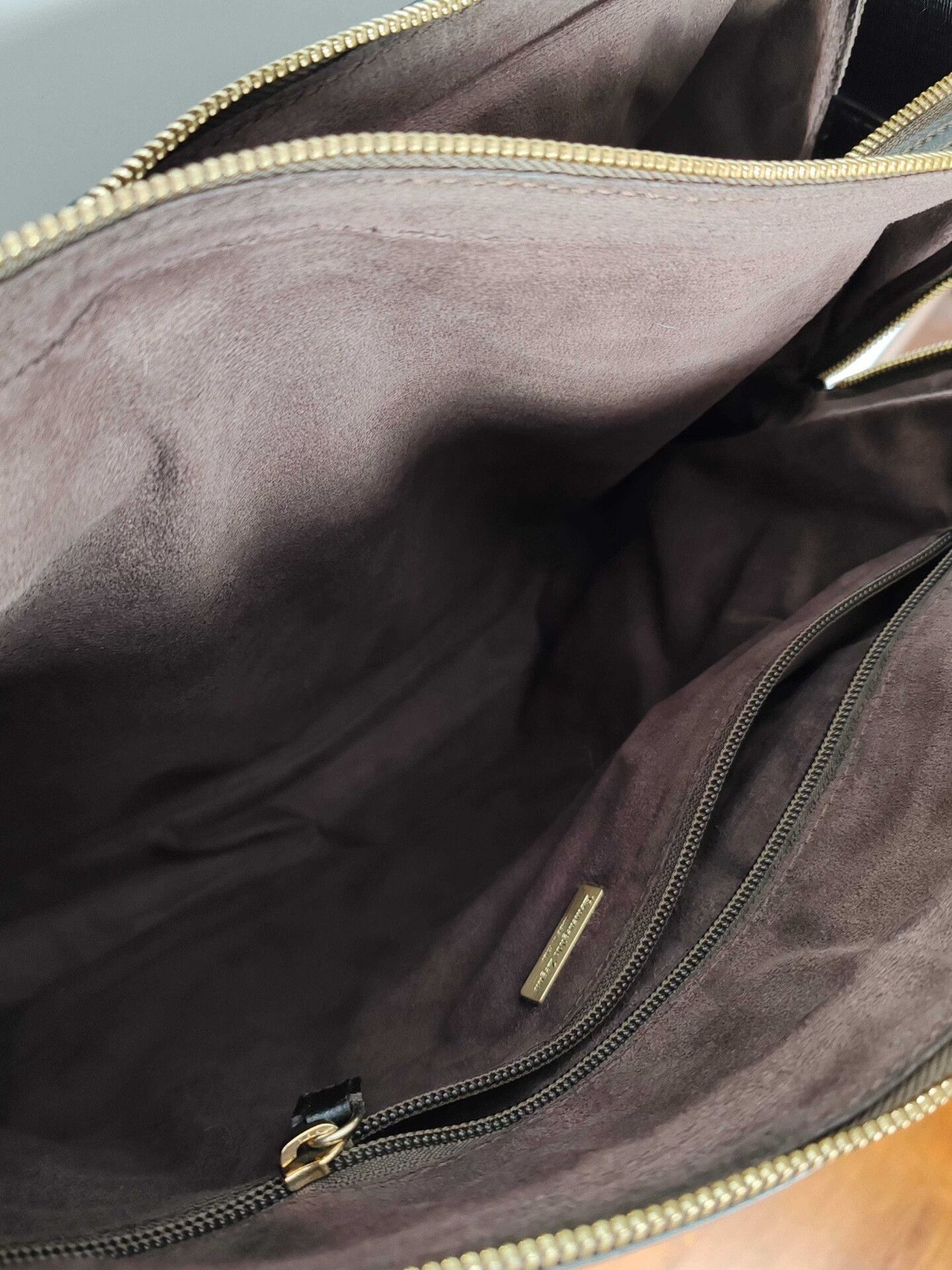 Z Zegna Zegna Striped Briefcase One Size Size ONE SIZE - 8 Thumbnail