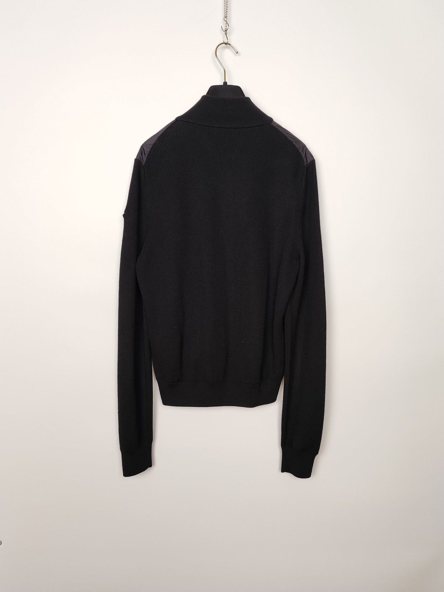 Moncler Moncler Nylon Front Knit Cardigan Size M Size US M / EU 48-50 / 2 - 3 Thumbnail