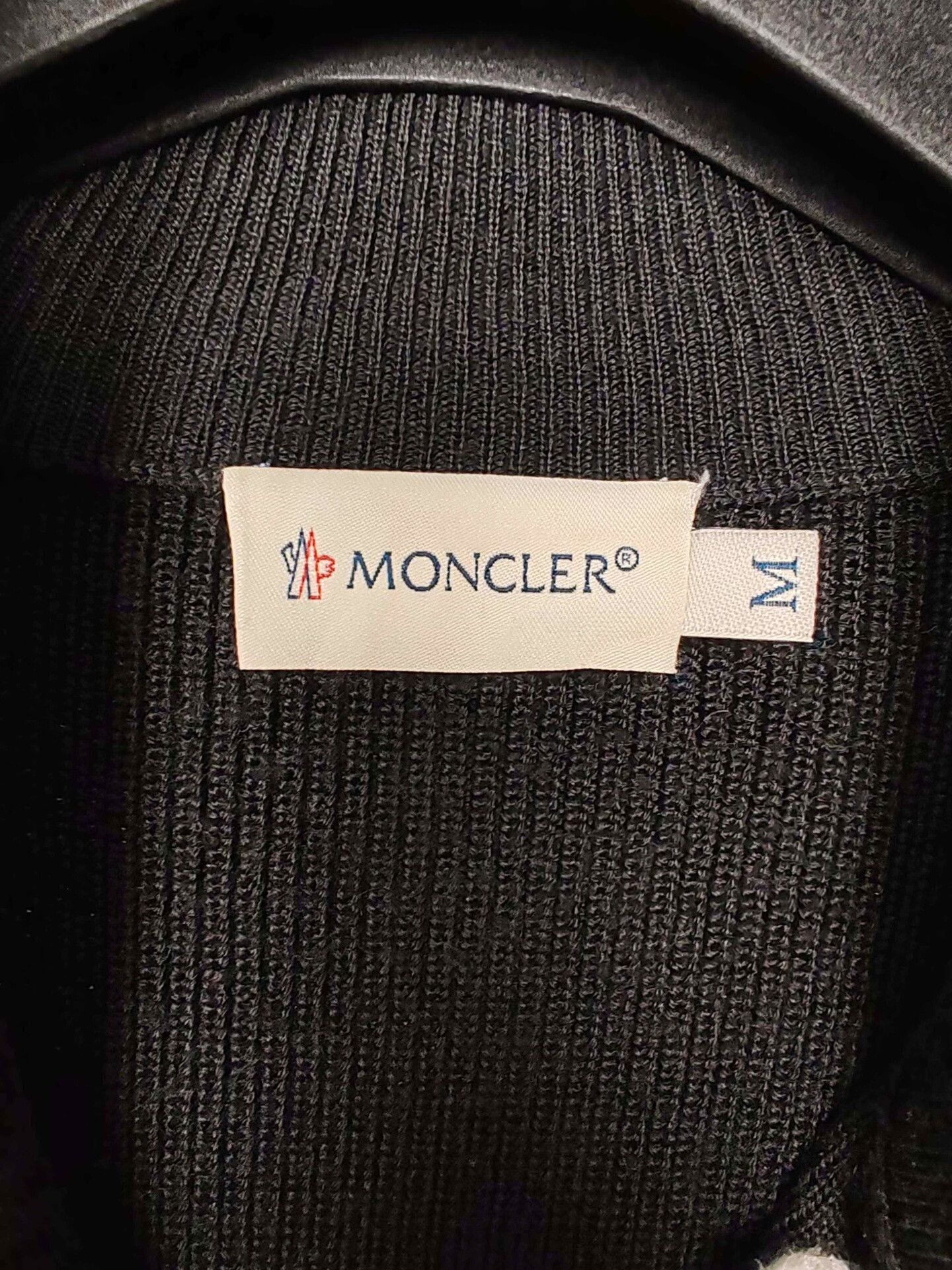 Moncler Moncler Nylon Front Knit Cardigan Size M Size US M / EU 48-50 / 2 - 4 Thumbnail