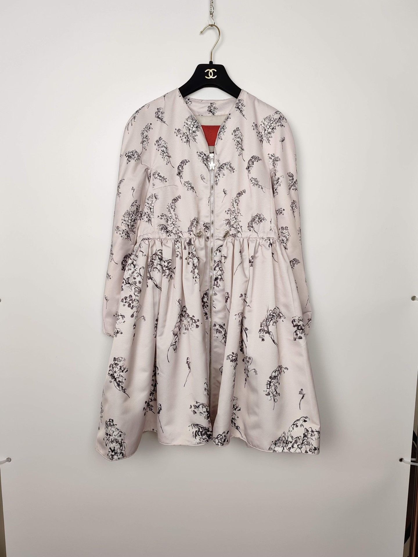 Moncler Moncler Gamme Rouge Floral Midi Dress Size 0 Size XS / US 0-2 / IT 36-38 - 2 Thumbnail