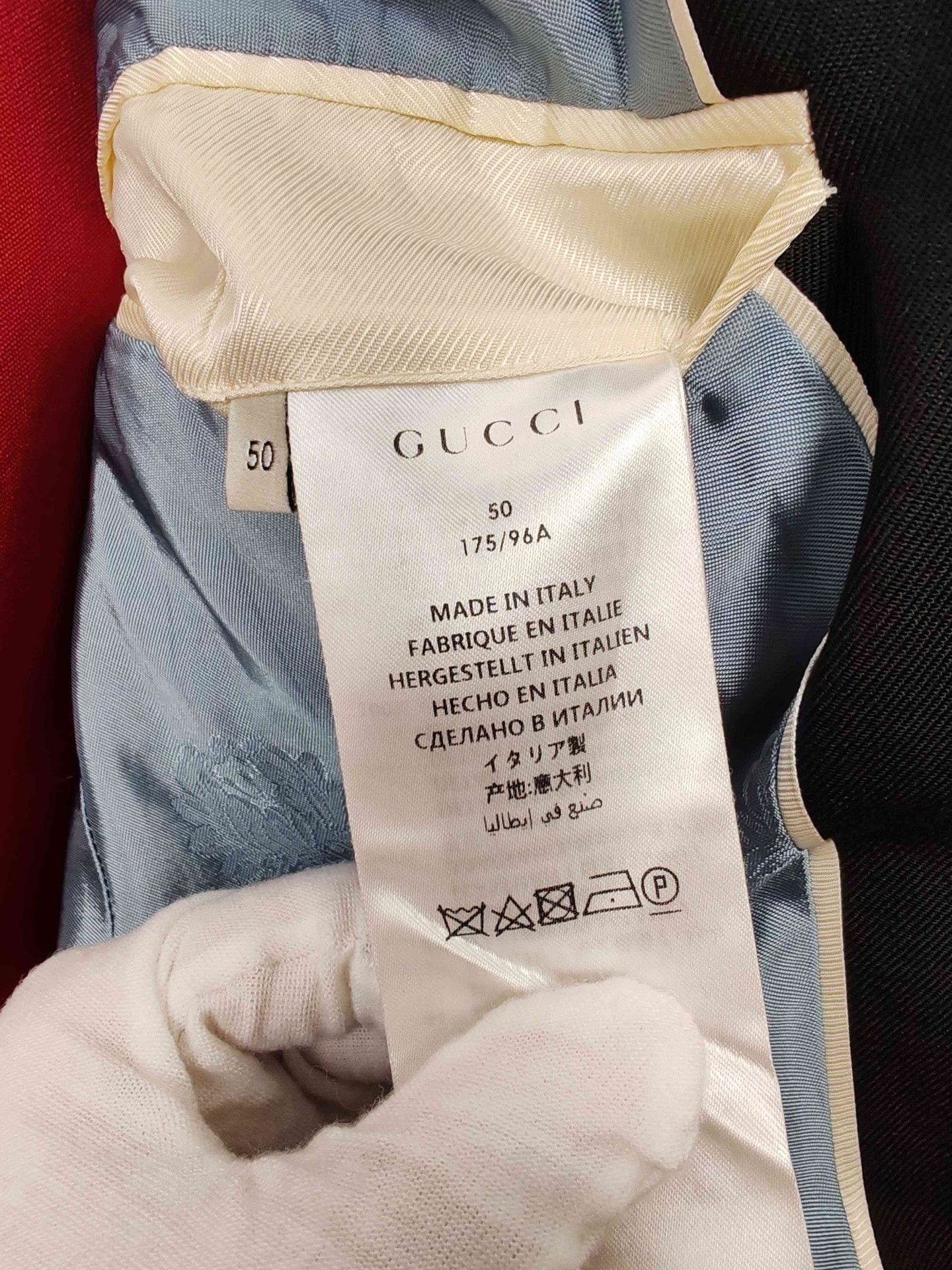 Gucci Gucci Logo Patch Blazer Size 50 Size 40R - 8 Thumbnail
