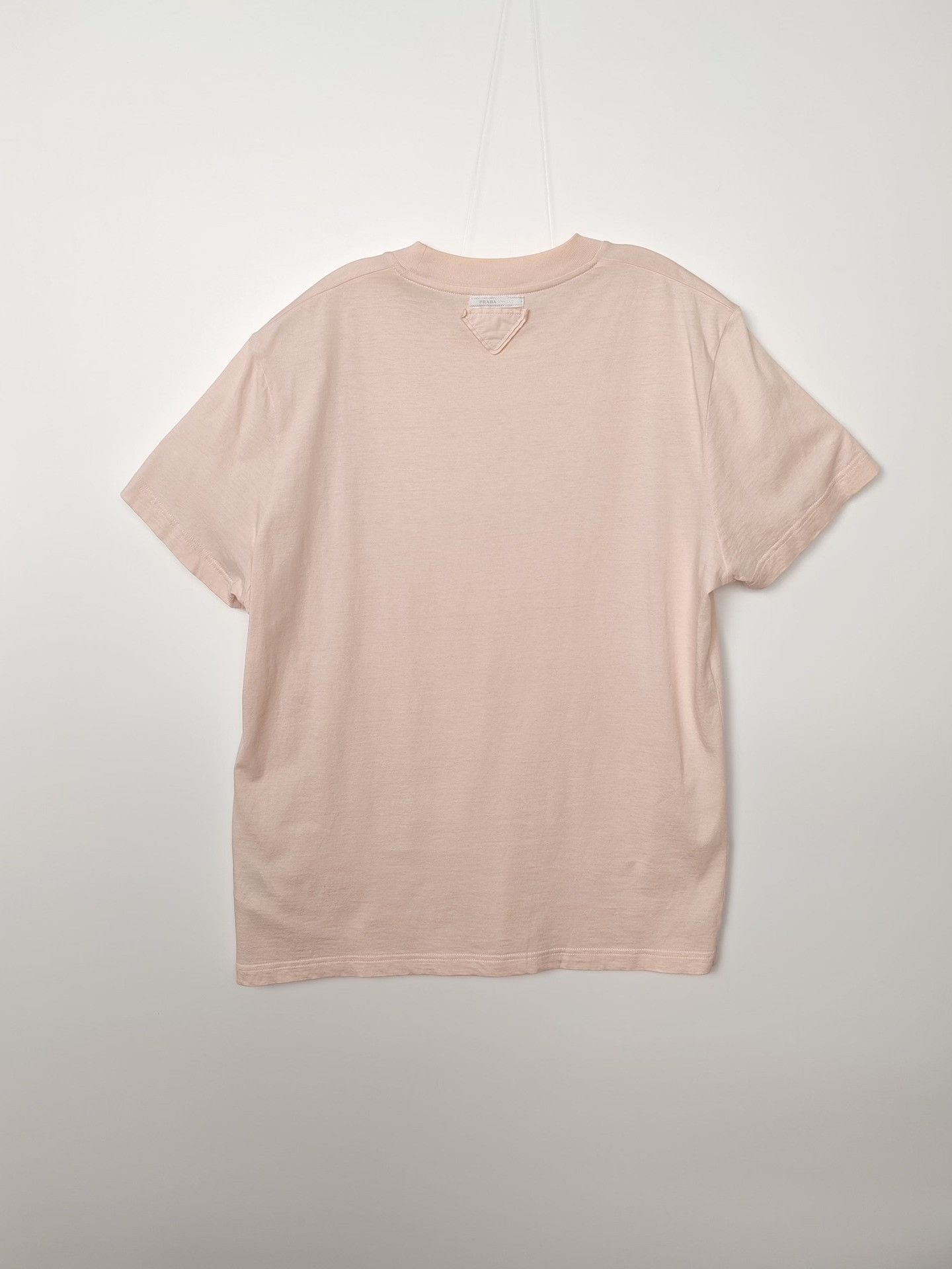 Prada Prada Triangle Logo T-Shirt Size L Size US L / EU 52-54 / 3 - 3 Thumbnail
