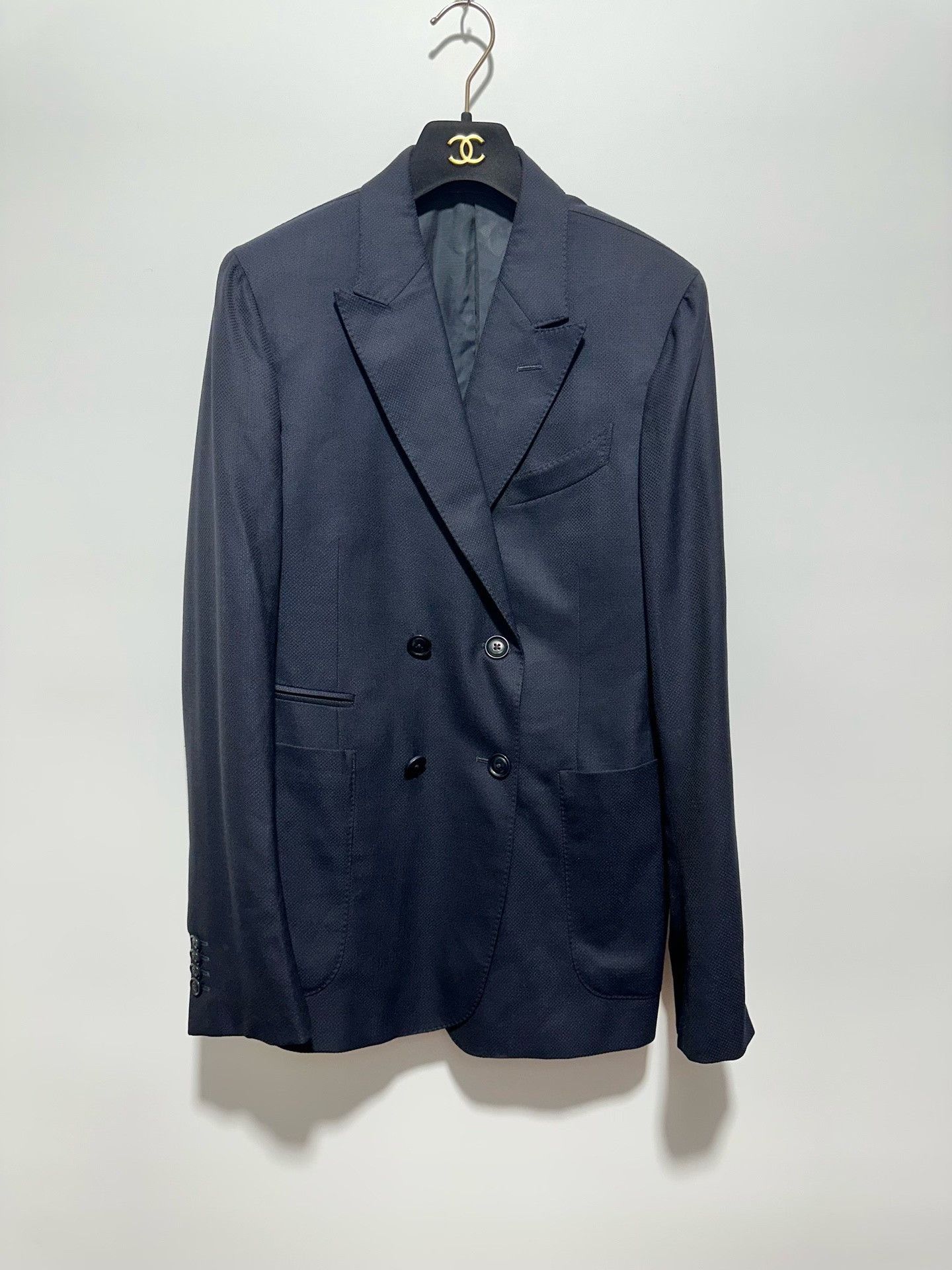 Ermenegildo Zegna Ermenegildo Zegna Wool Silk Blend Blazer Size 34R Size 34R - 2 Thumbnail