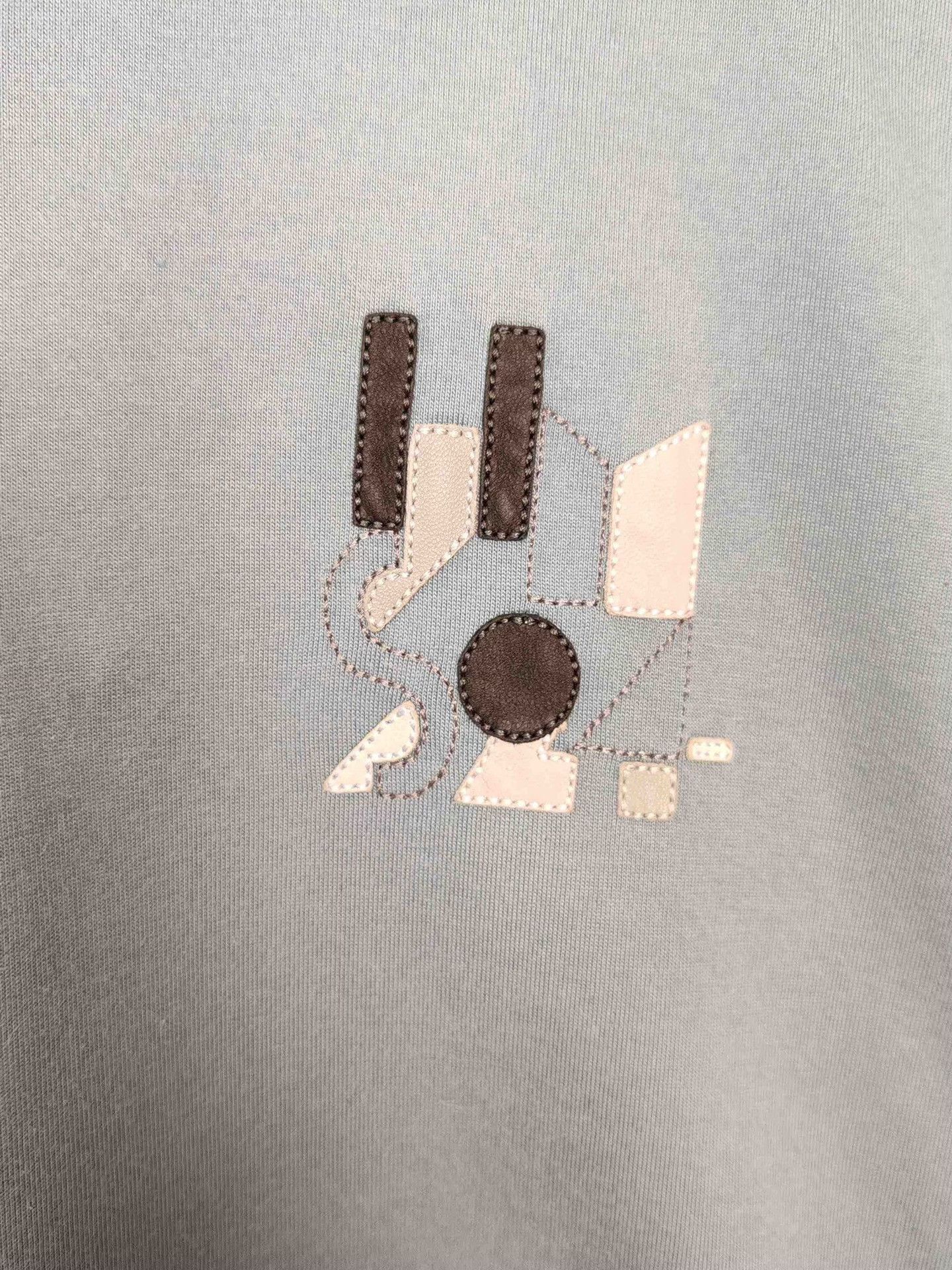 Hermes Hermès Logo Patch Cotton T-Shirt Size S Size US S / EU 44-46 / 1 - 5 Thumbnail