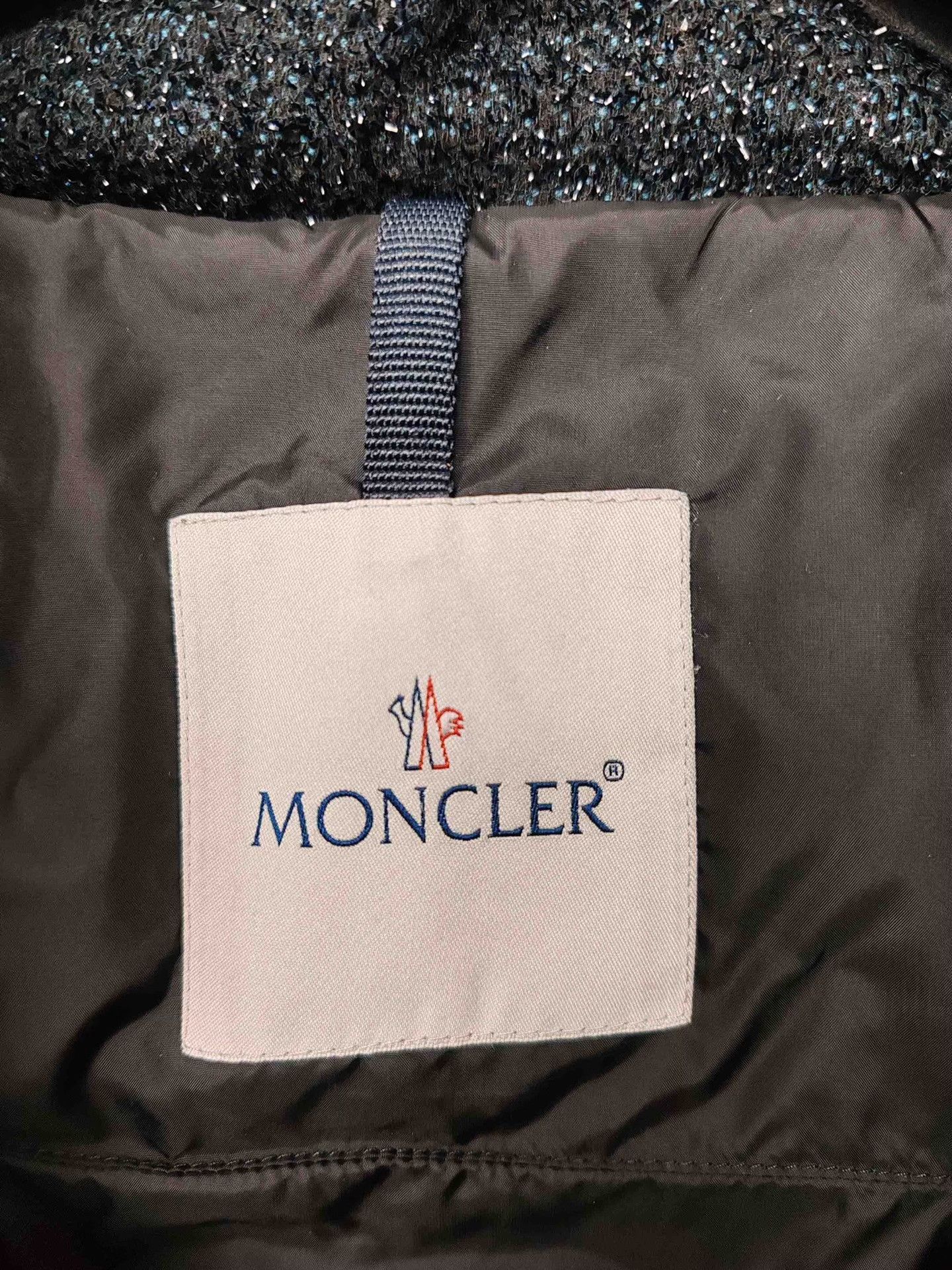 Moncler Moncler Starry Wool Quilted Down Jacket Size 2 Size M / US 6-8 / IT 42-44 - 4 Thumbnail